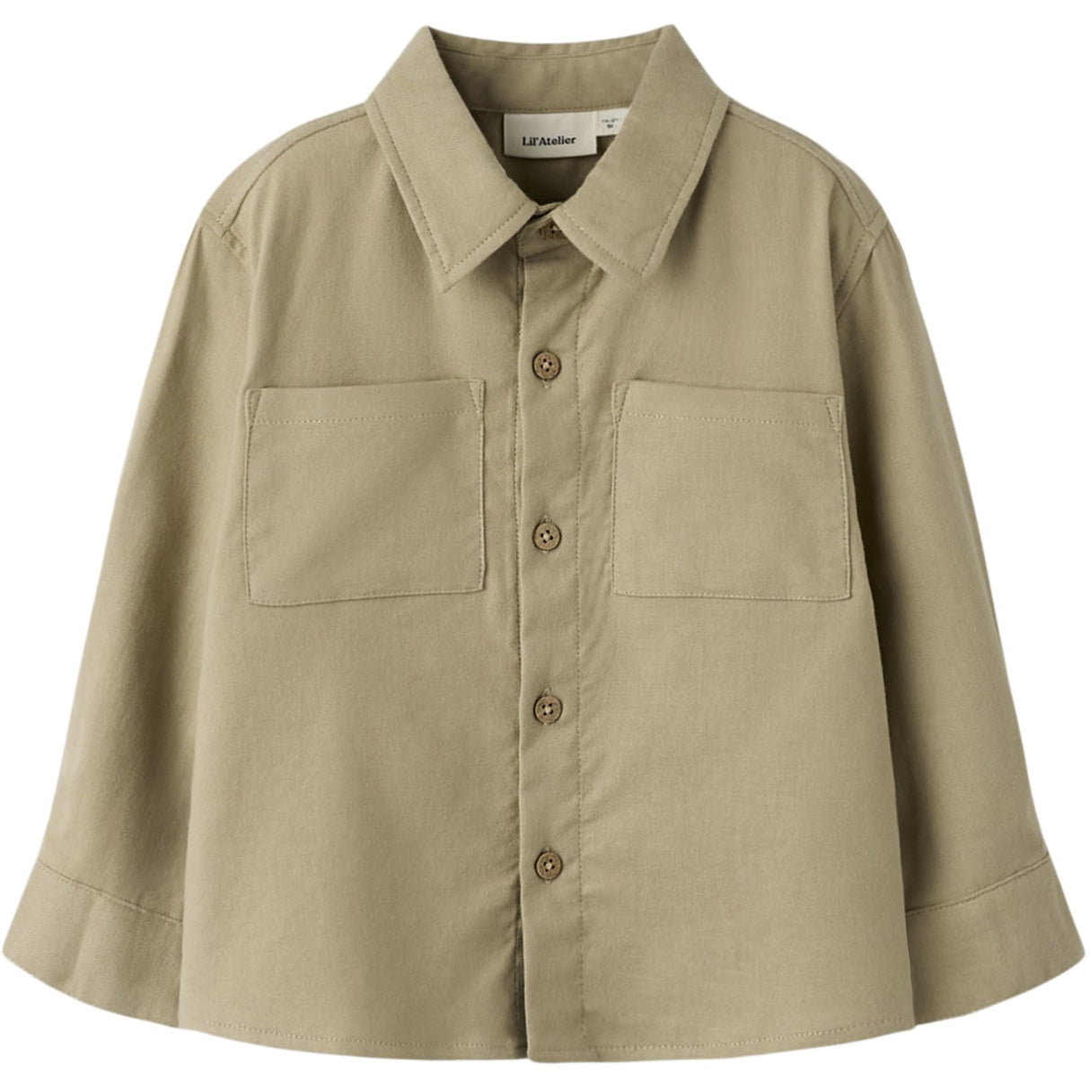 Lil'Atelier Twill Nmmkoa Ls Loose Skjorta Lil
