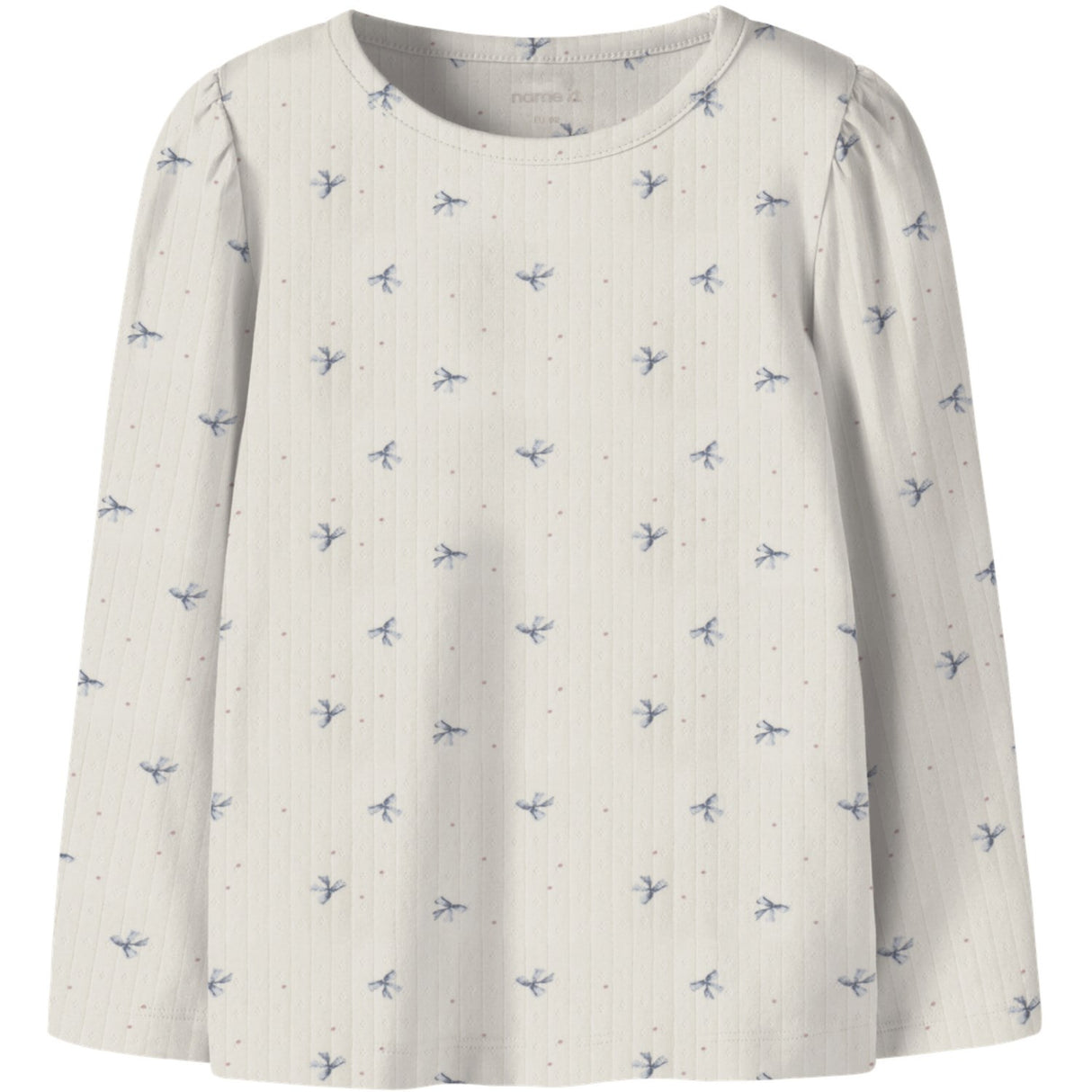 Name It Antique White Nmfkathlen Ls Slim Topp