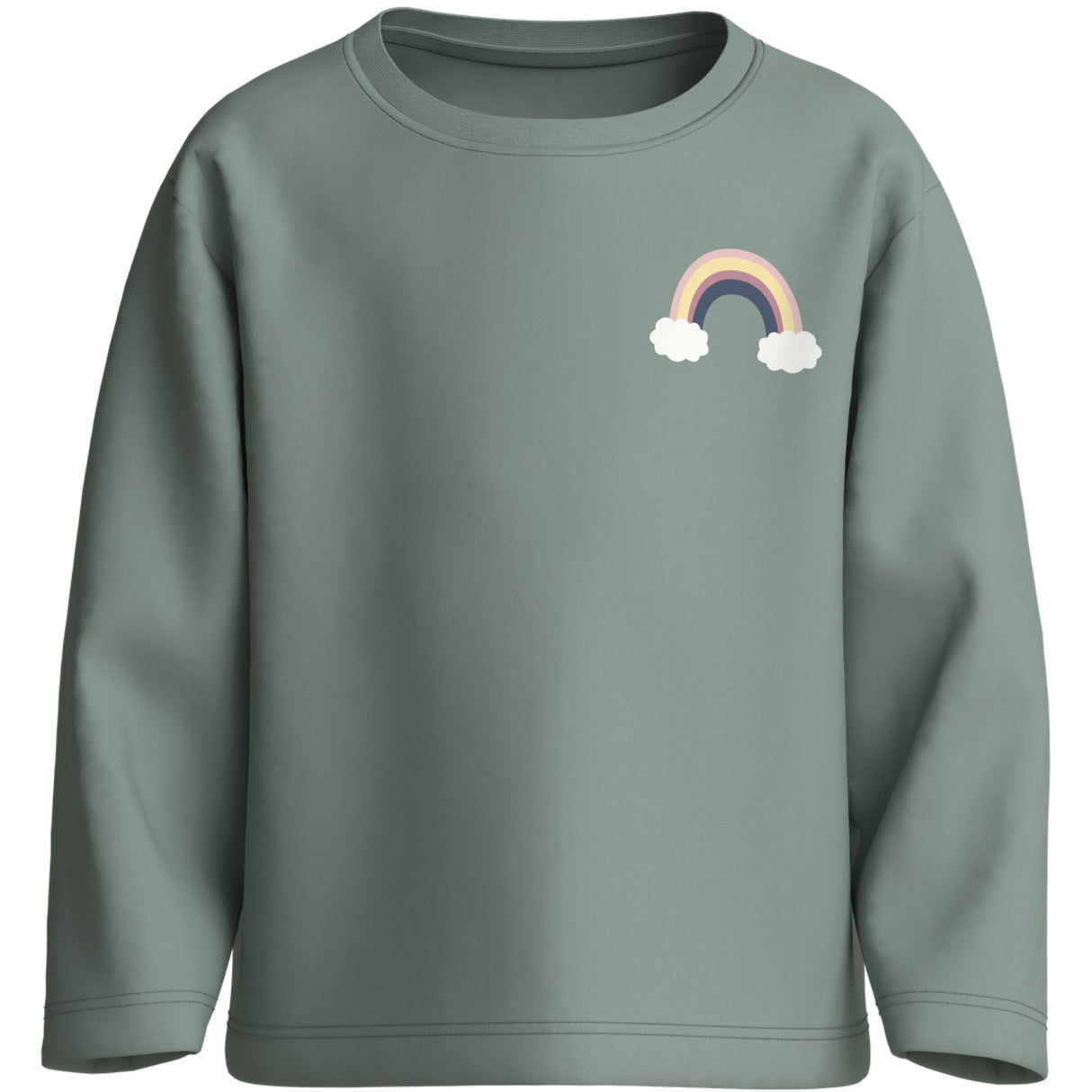 Name It Green Milieu Rainbow Nmfveen Ls Nreg Topp