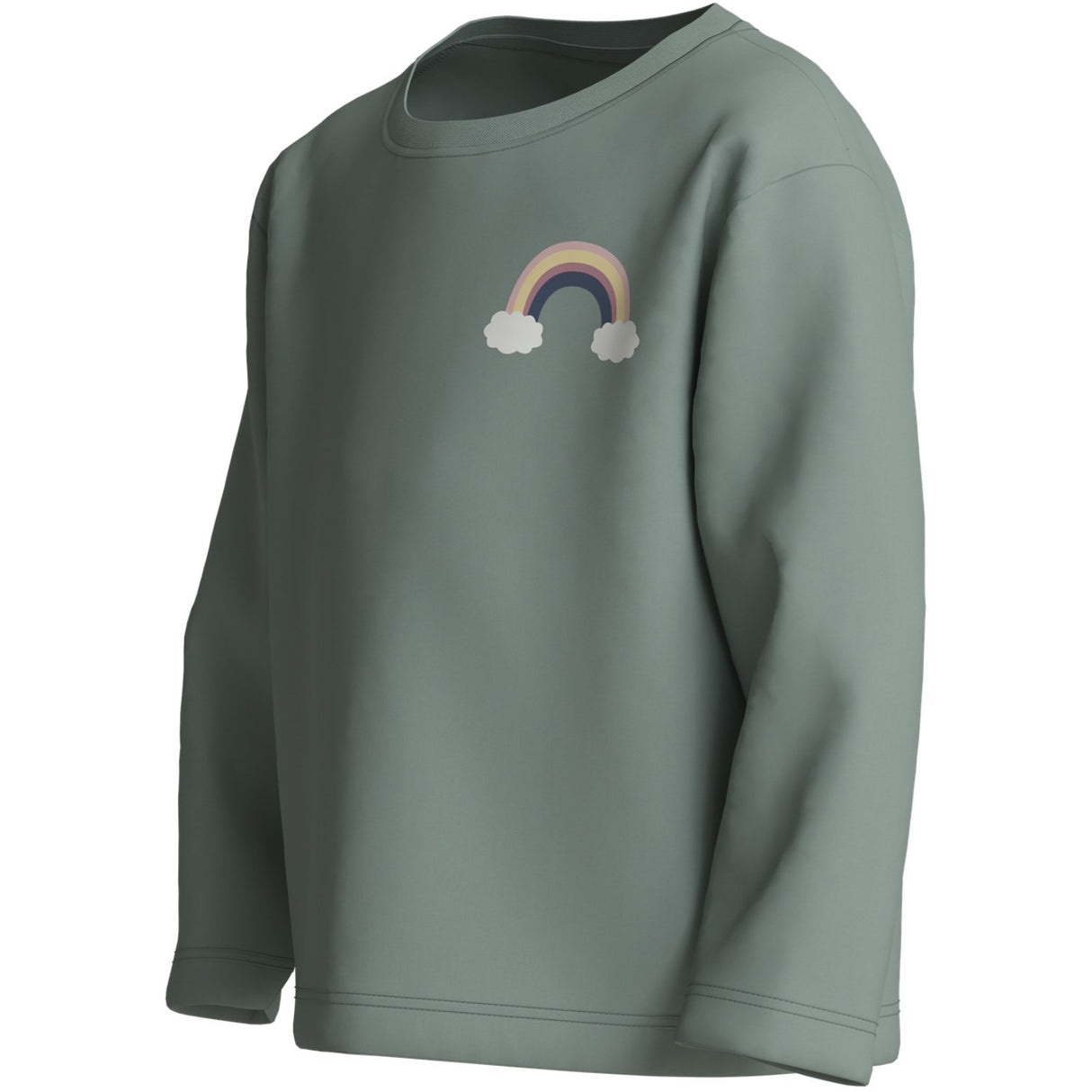 Name It Green Milieu Rainbow Nmfveen Ls Nreg Topp