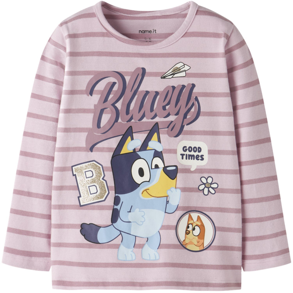 Name It Pirouette Nmfjona Bluey Ls Nreg Topp Box Noos Sky