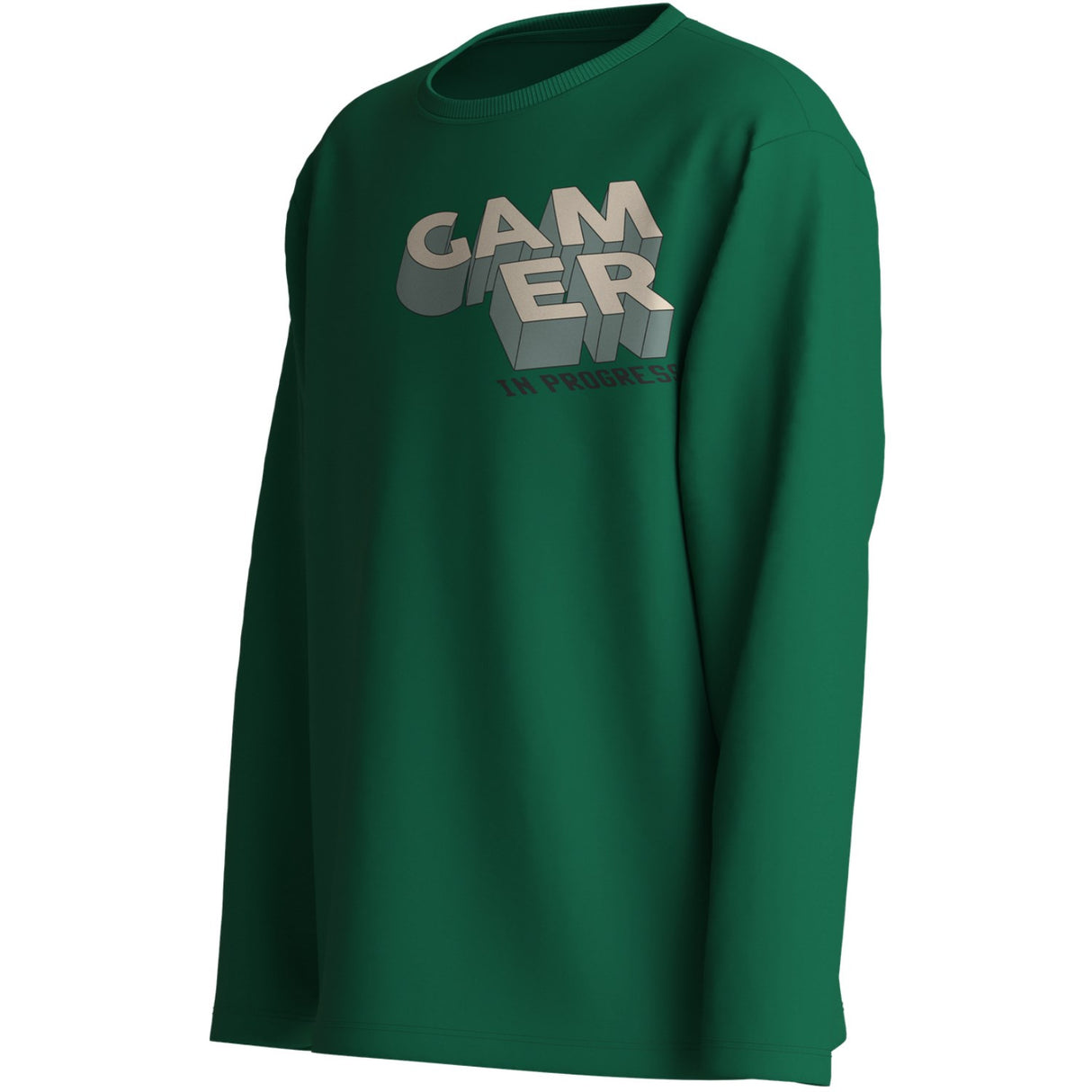 Name It Verdant Green Gamer Nkmvictor Ls Nreg Topp