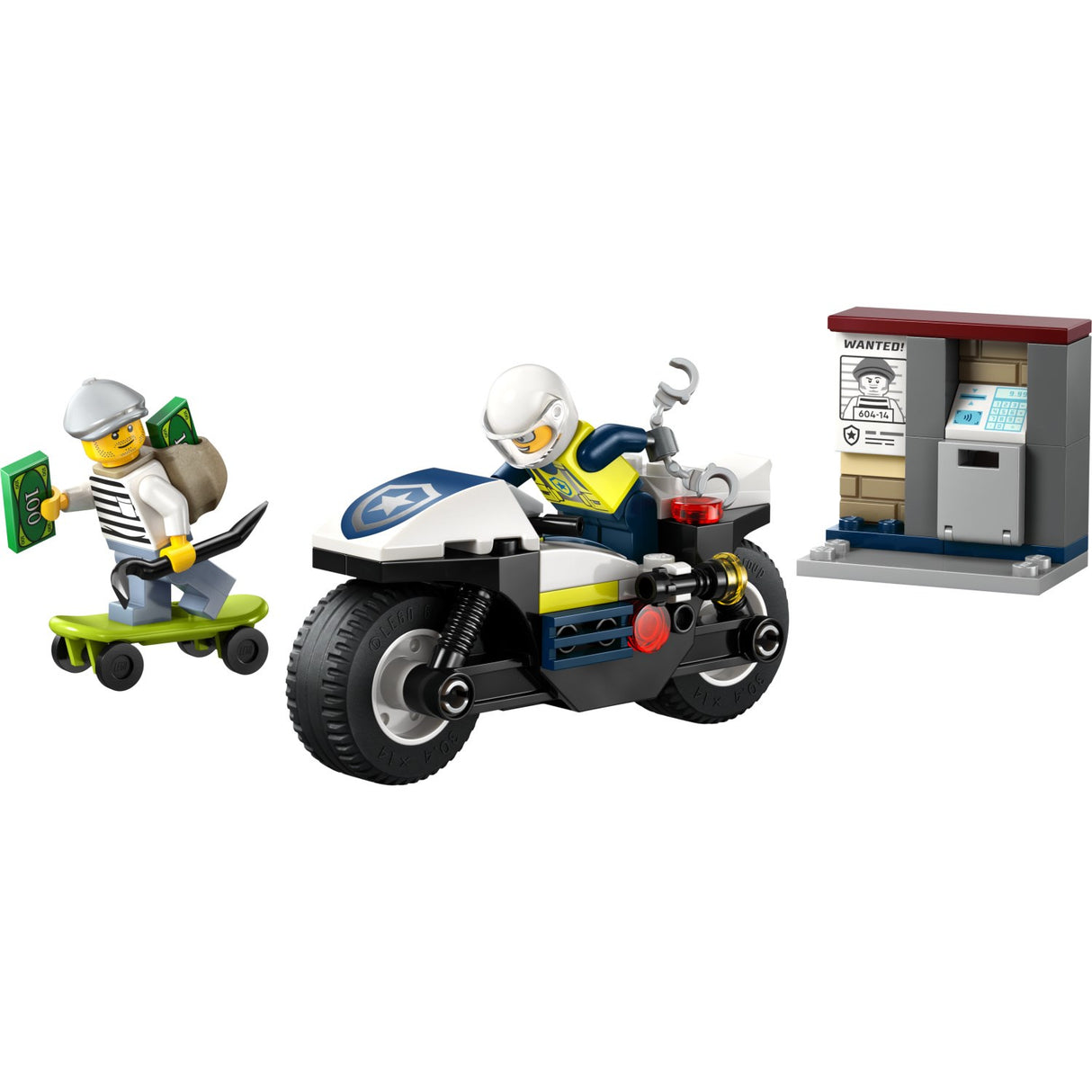 LEGO® City Police - Politimotorcykel På Forbryderjagt 60455