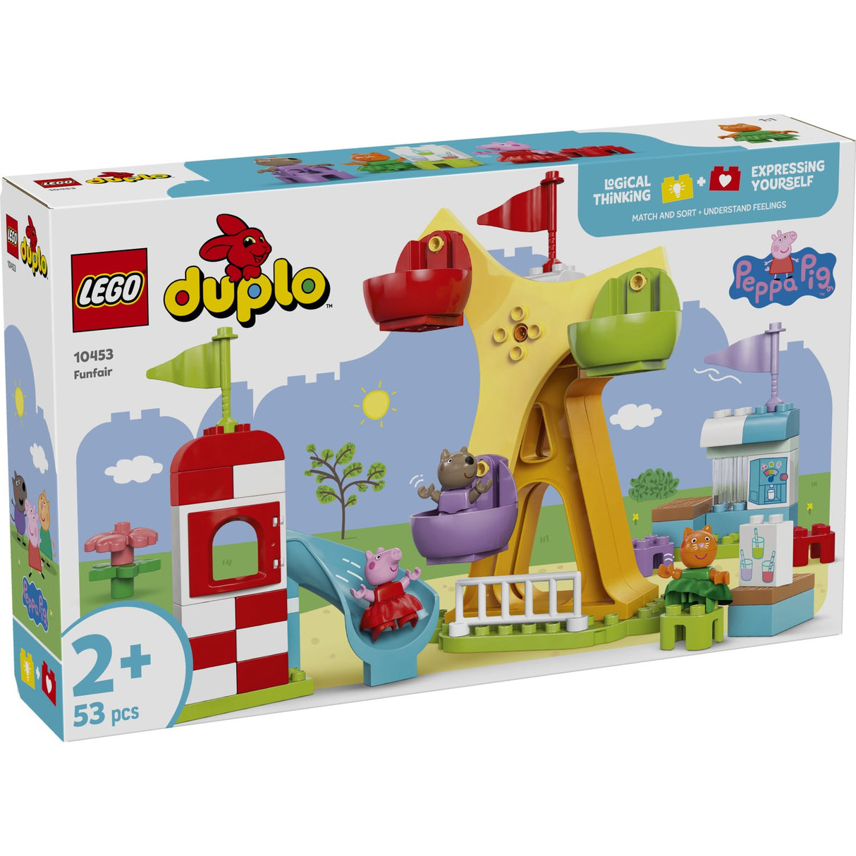 LEGO® DUPLO Peppa Pig - Forlystelsespark 10453