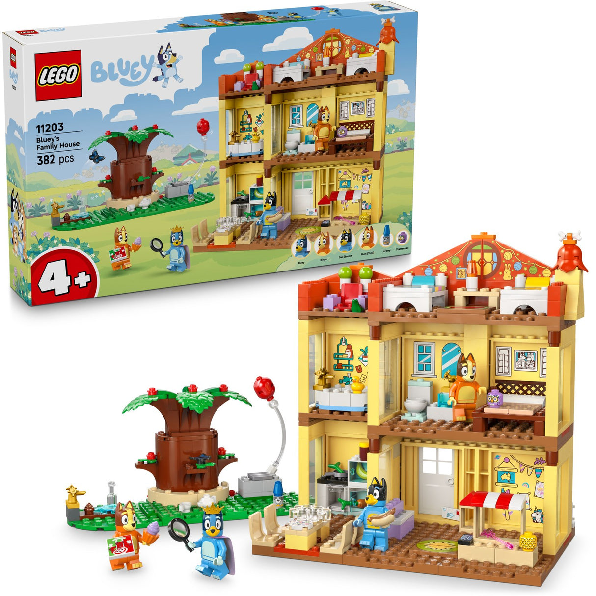 LEGO® Bluey - Blueys Families Hus 11203