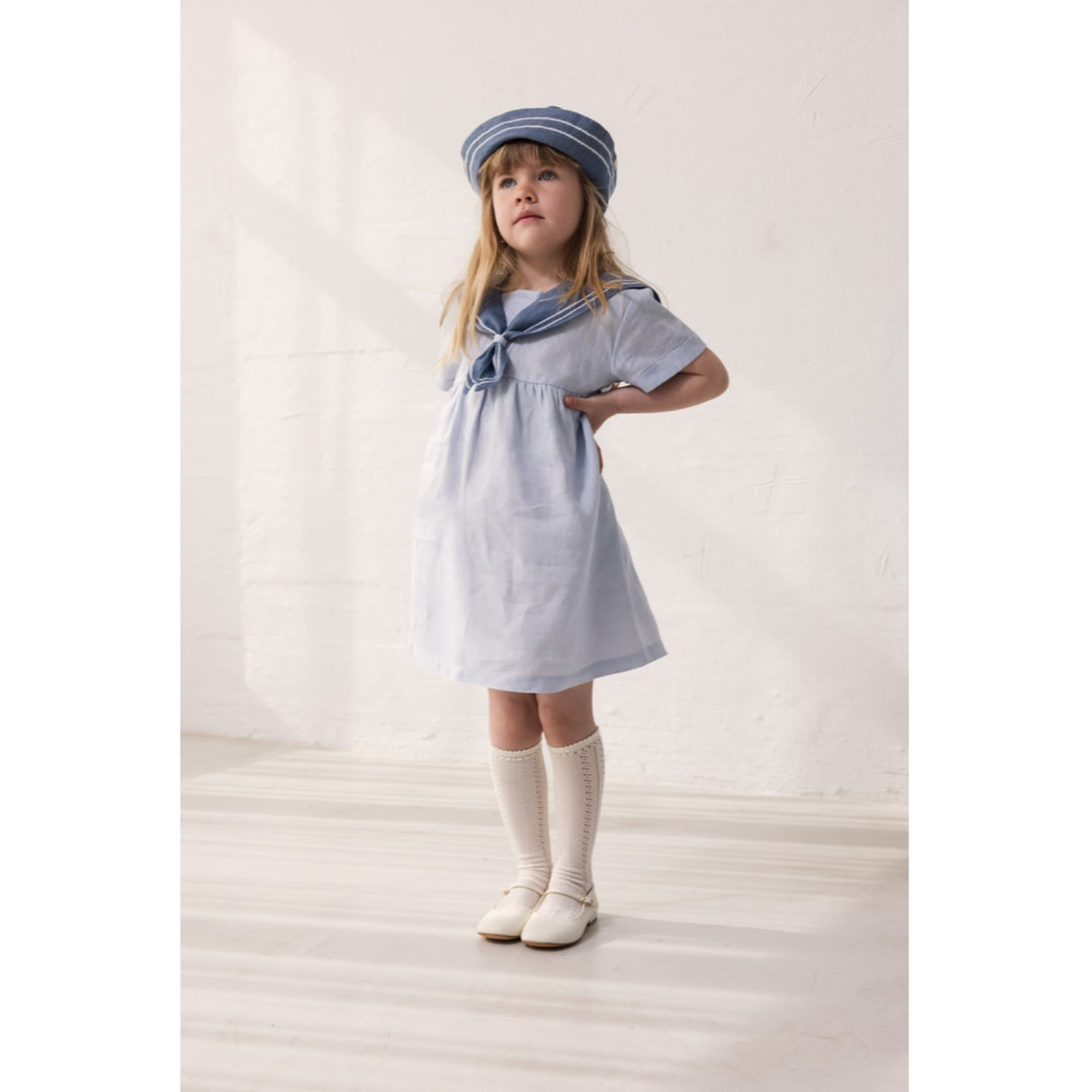 MarMar Linen Blue Mist Dresea Klänning