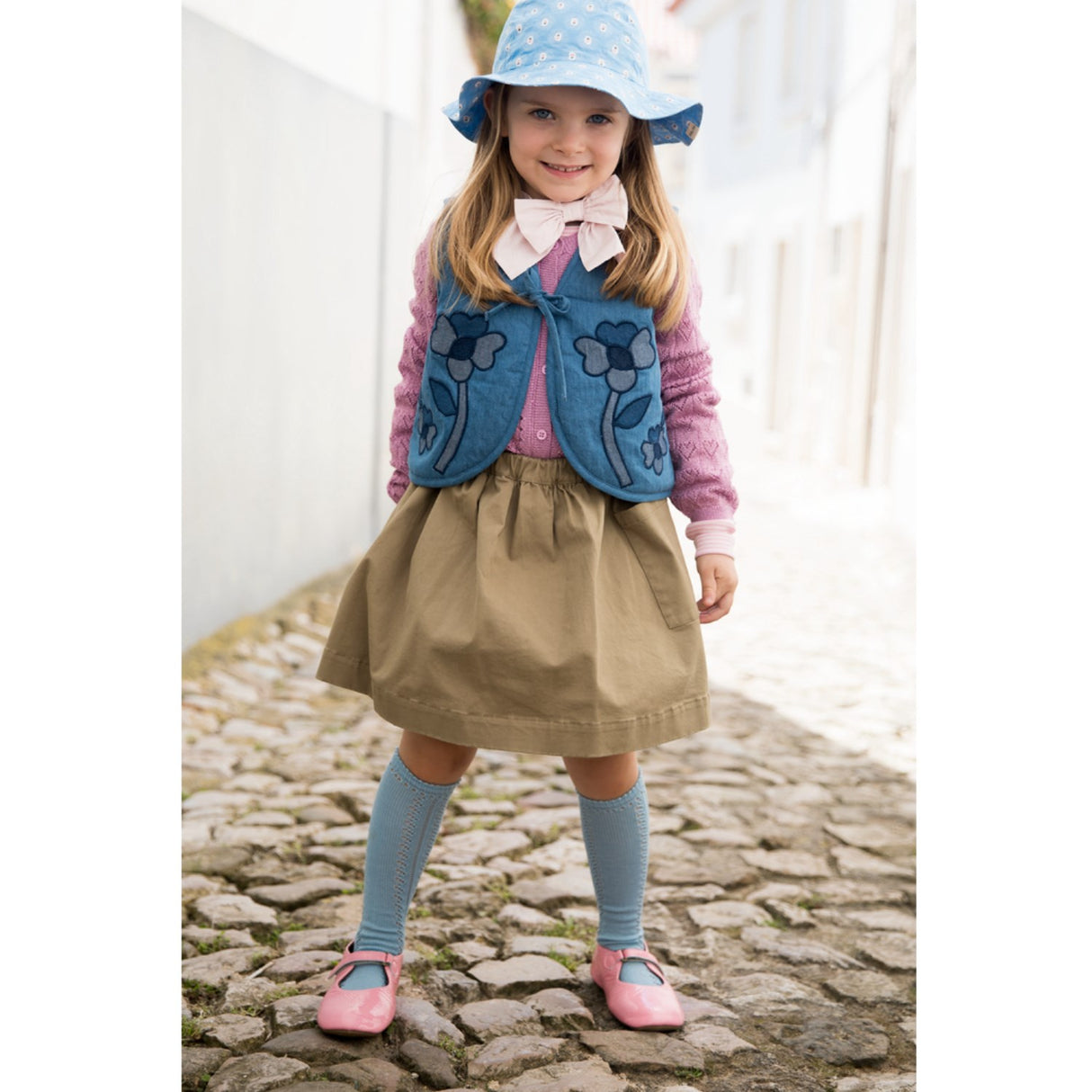 MarMar Chino Twill Palm Leaves Simba Kjol