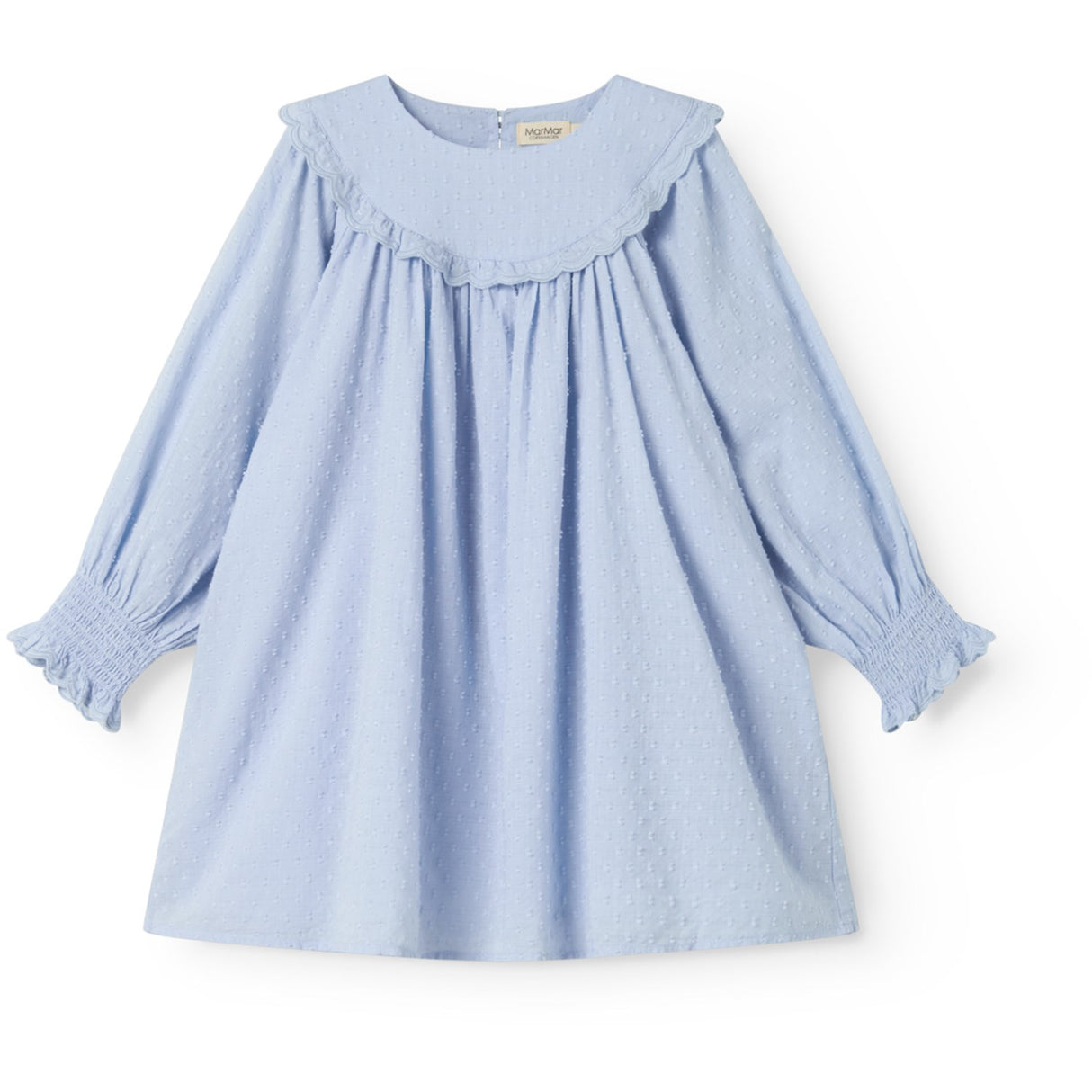 MarMar Fine Dobby Windy Blue Drissy Klänning