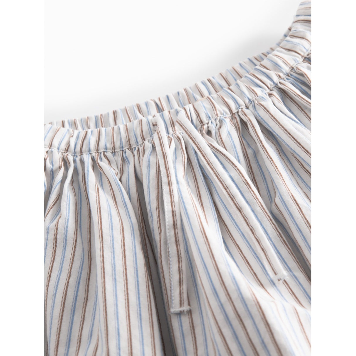 MarMar Cotton Blue Iris Stripe Sana Kjol