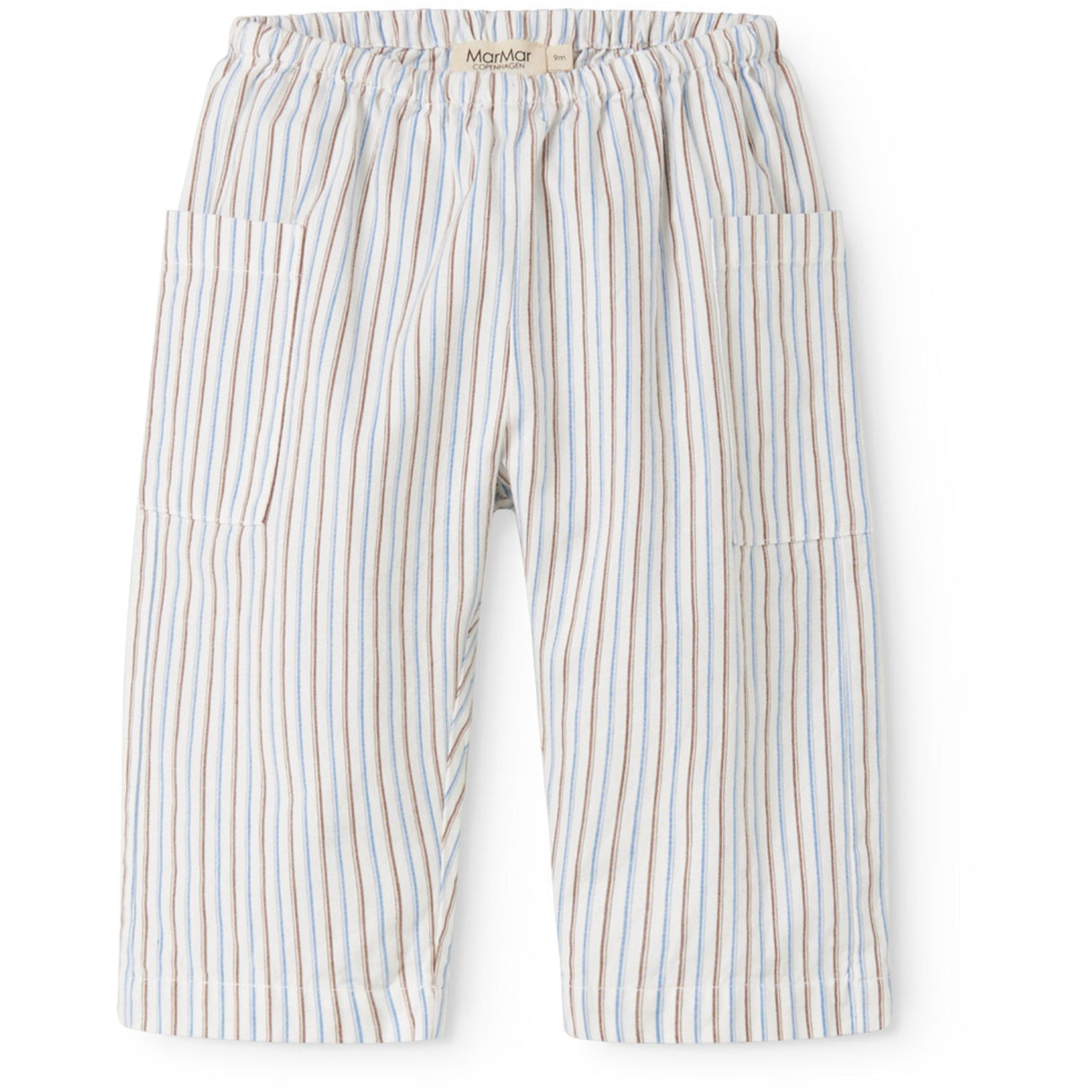 MarMar Cotton Blue Iris Stripe Panto Byxor