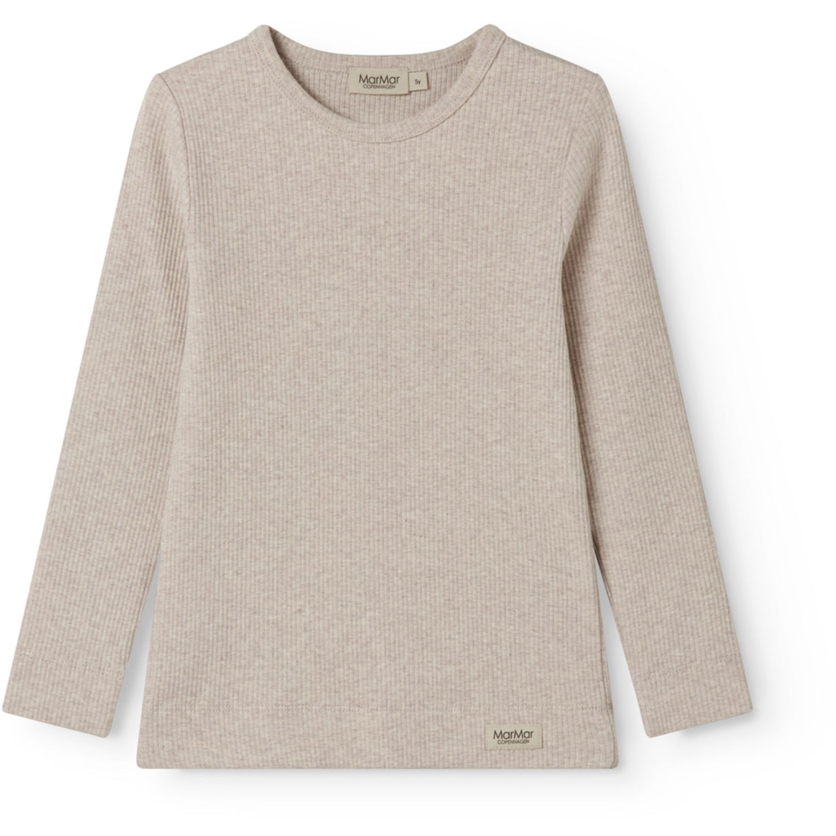 MarMar Modal Melange Light Beige Mel. Plain Blus