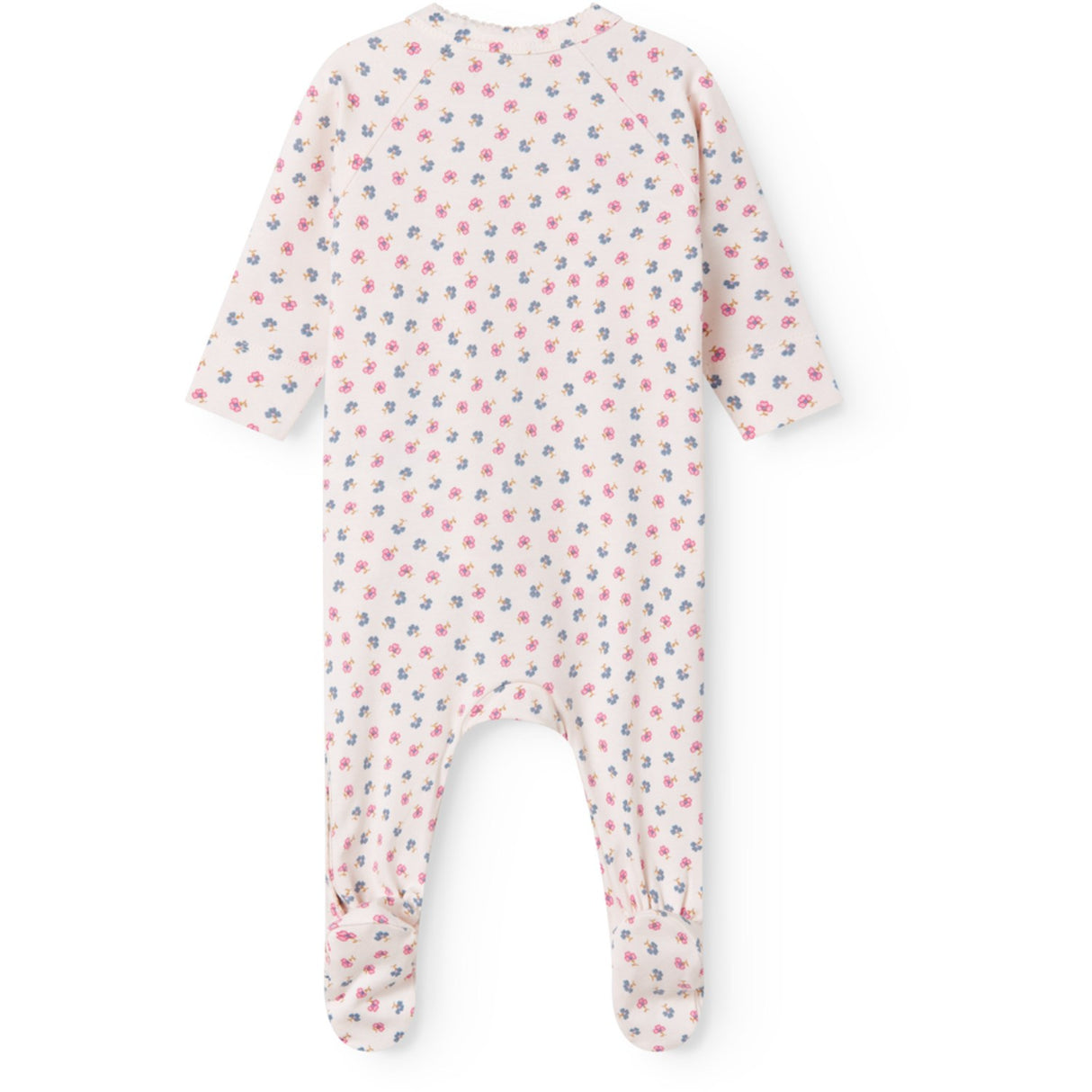 MarMar Newborn Modal Smooth Print Mini Flower Rubetta Onesie