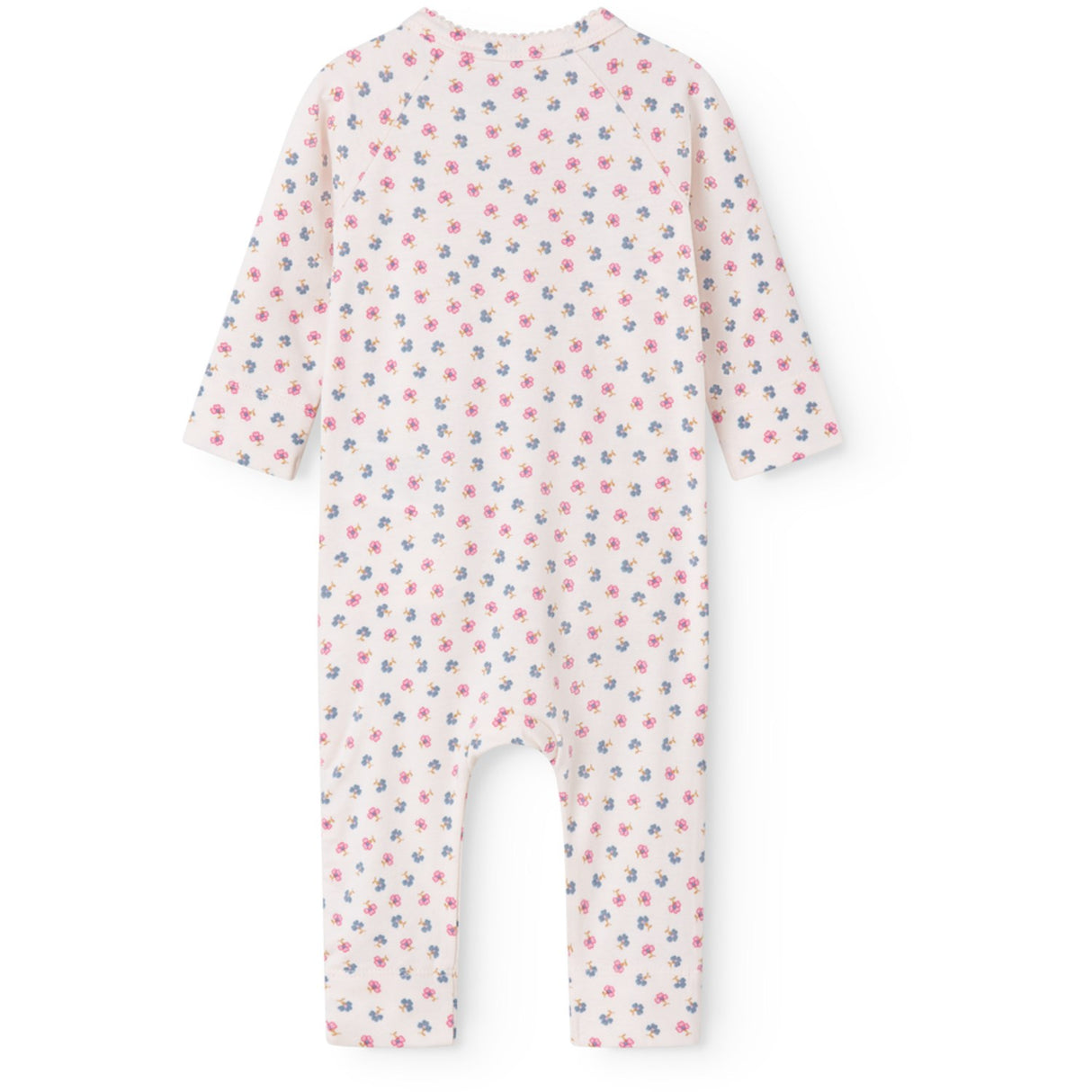 MarMar Newborn Modal Smooth Print Mini Flower Rula Onesie