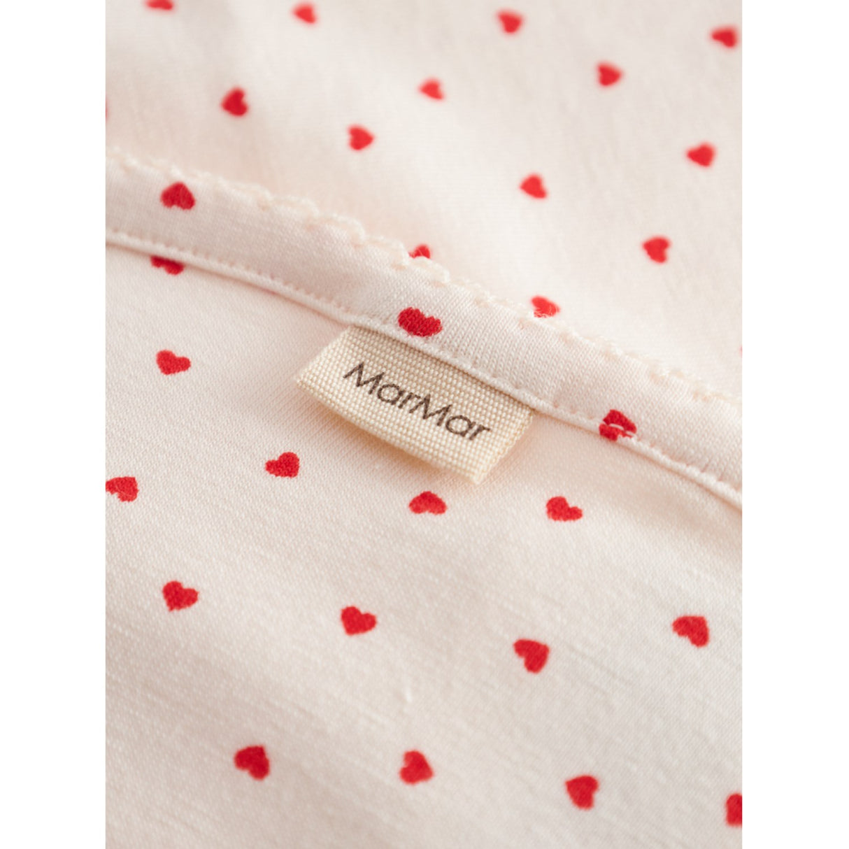 MarMar Newborn Modal Smooth Print Happy Hearts Alida Filt