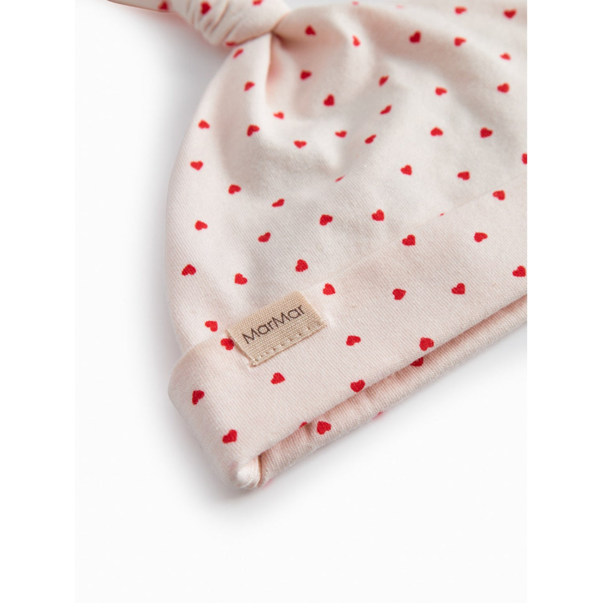 MarMar Newborn Modal Smooth Print Happy Hearts Aiki Mössa