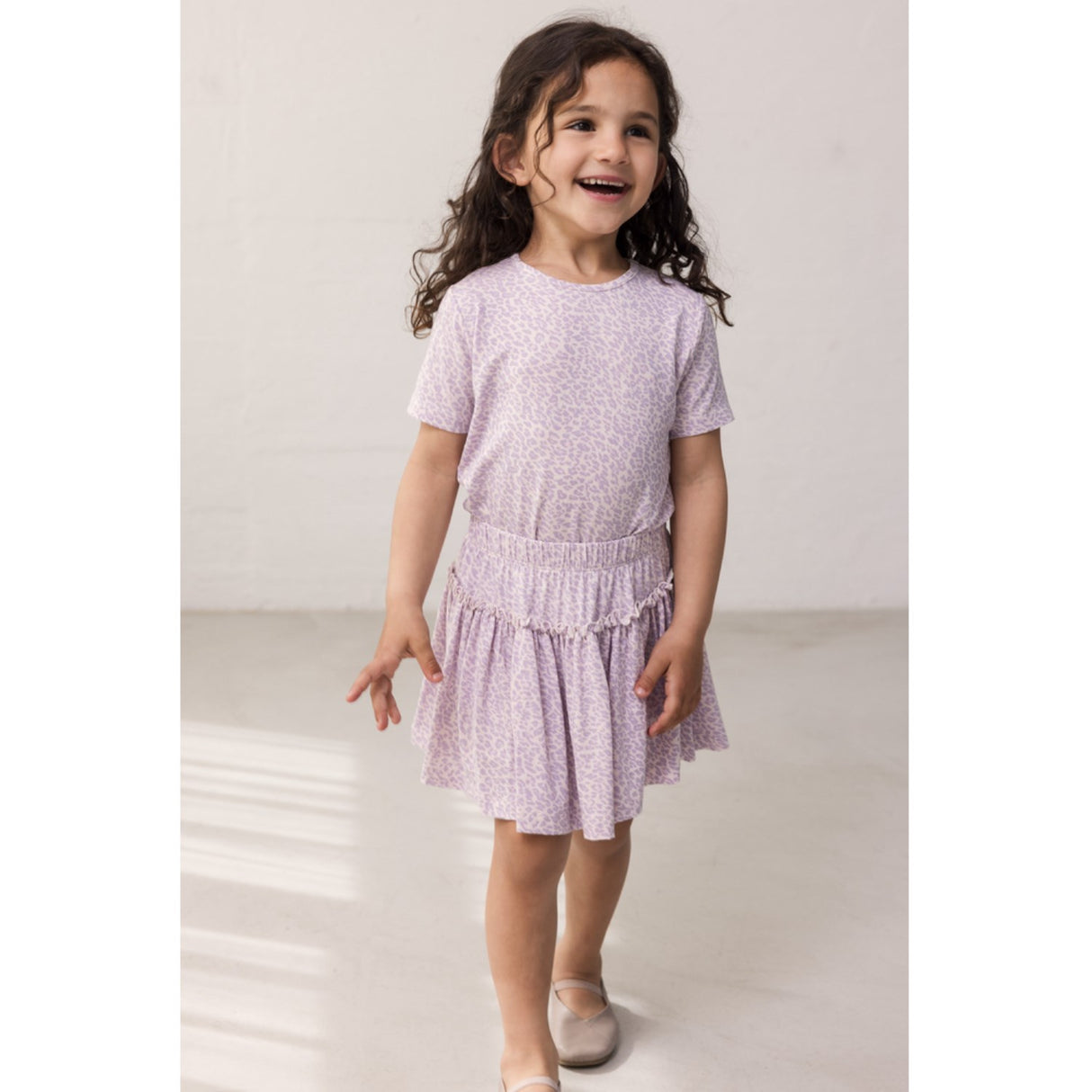 MarMar Leopard Lilac Leo Leo T-shirt