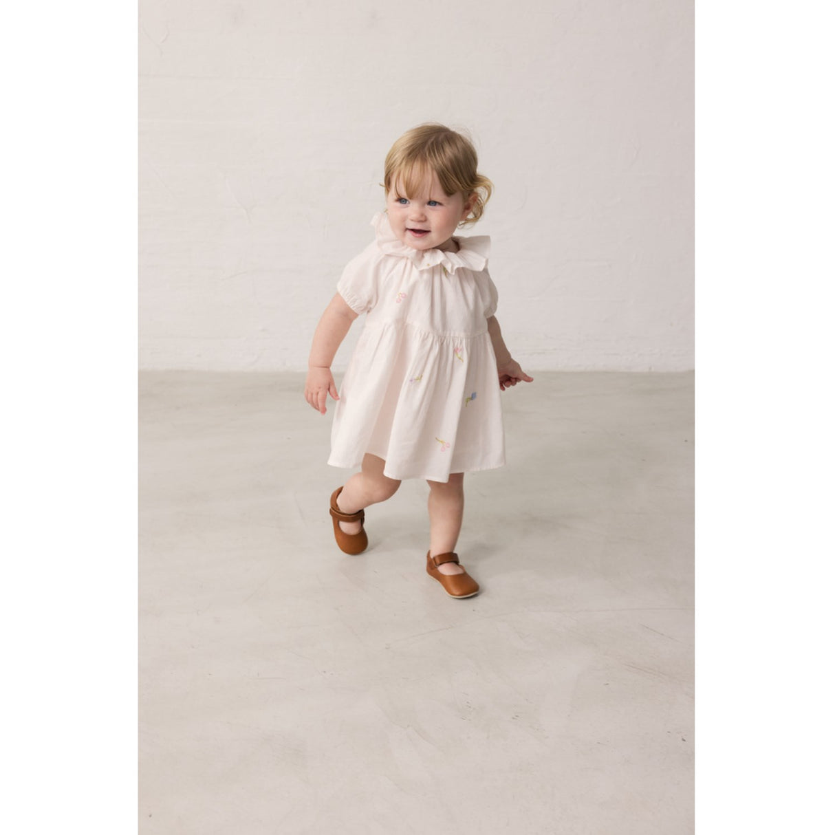 MarMar Light Cotton Summer Embroidery Dalino Klänning