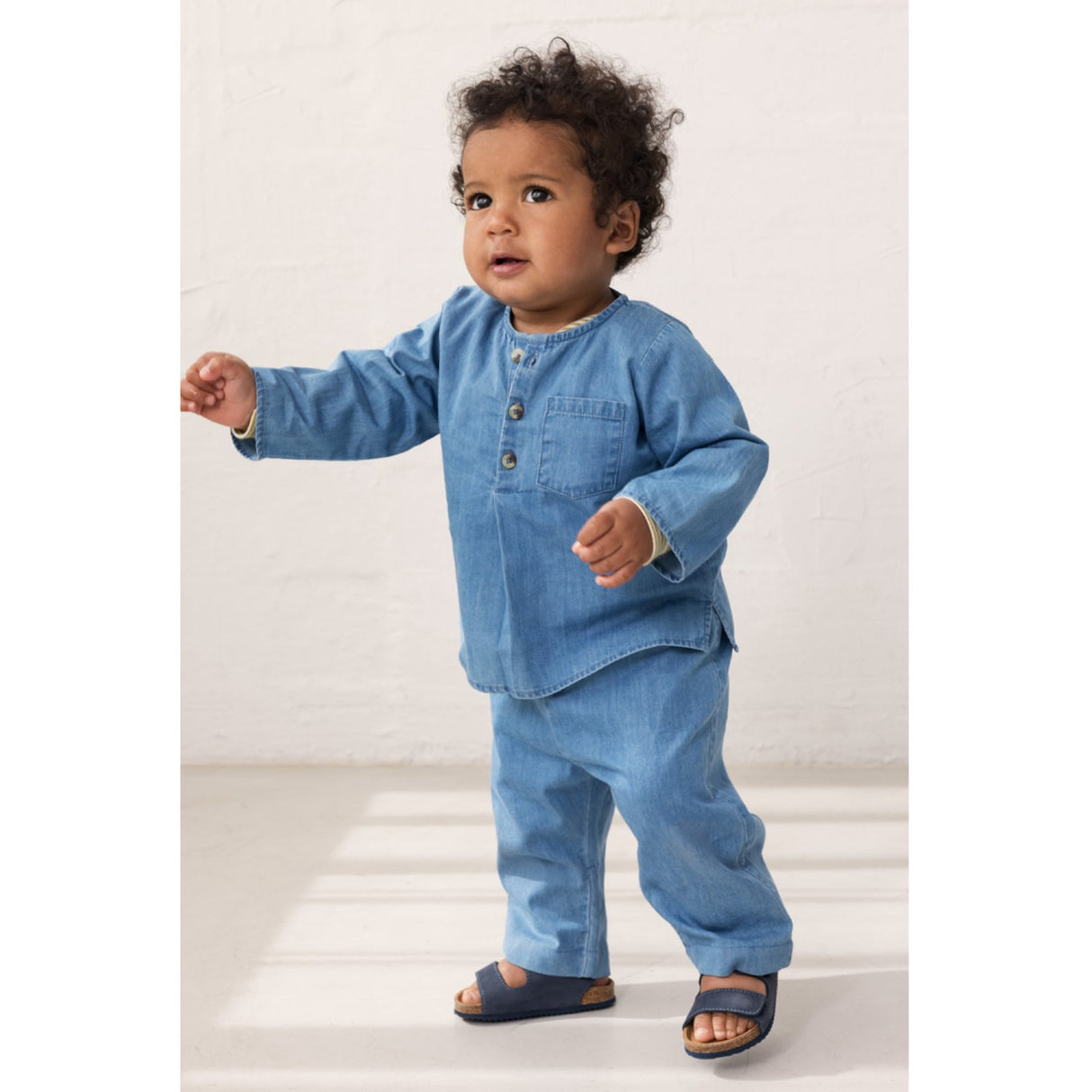 MarMar Light Denim Blue Denim Panto Byxor