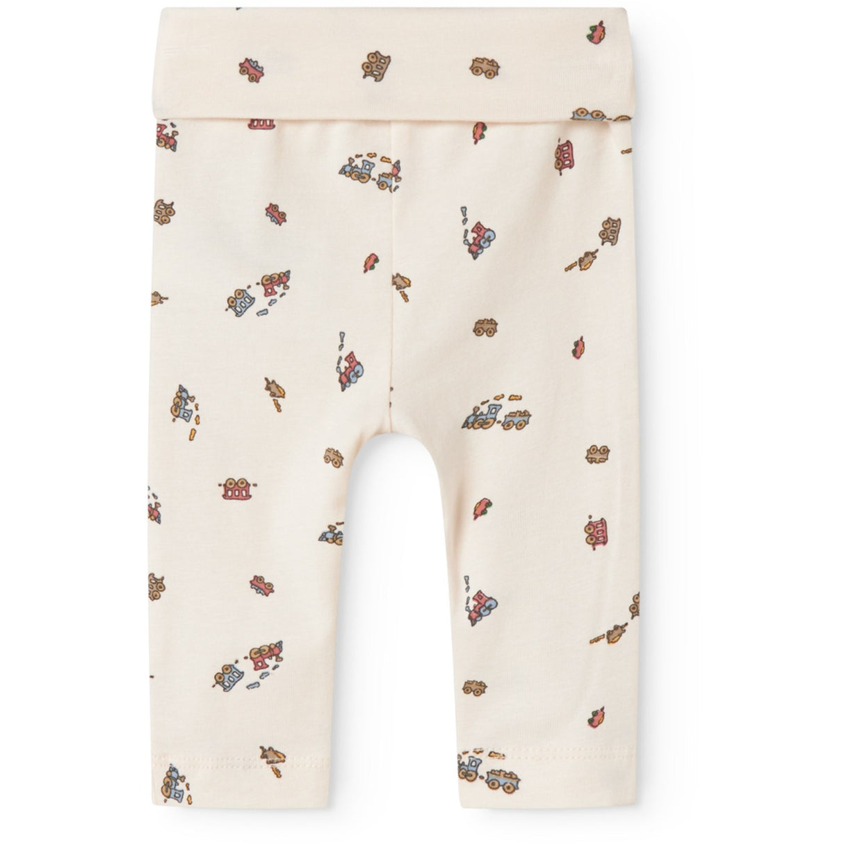 MarMar Newborn Modal Smooth Print Trains Piva Byxor