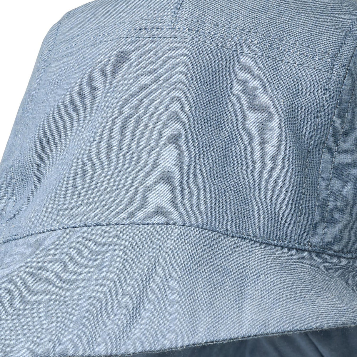 Wheat Blue Chambrey Sun Mössa Woven Tonga