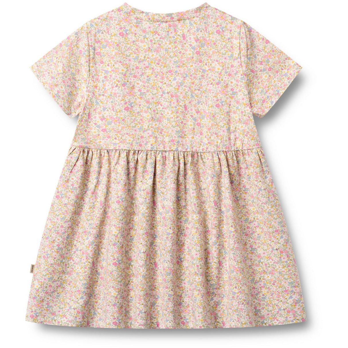 Wheat Blush Flower Meadow Jersey Klänning Anna