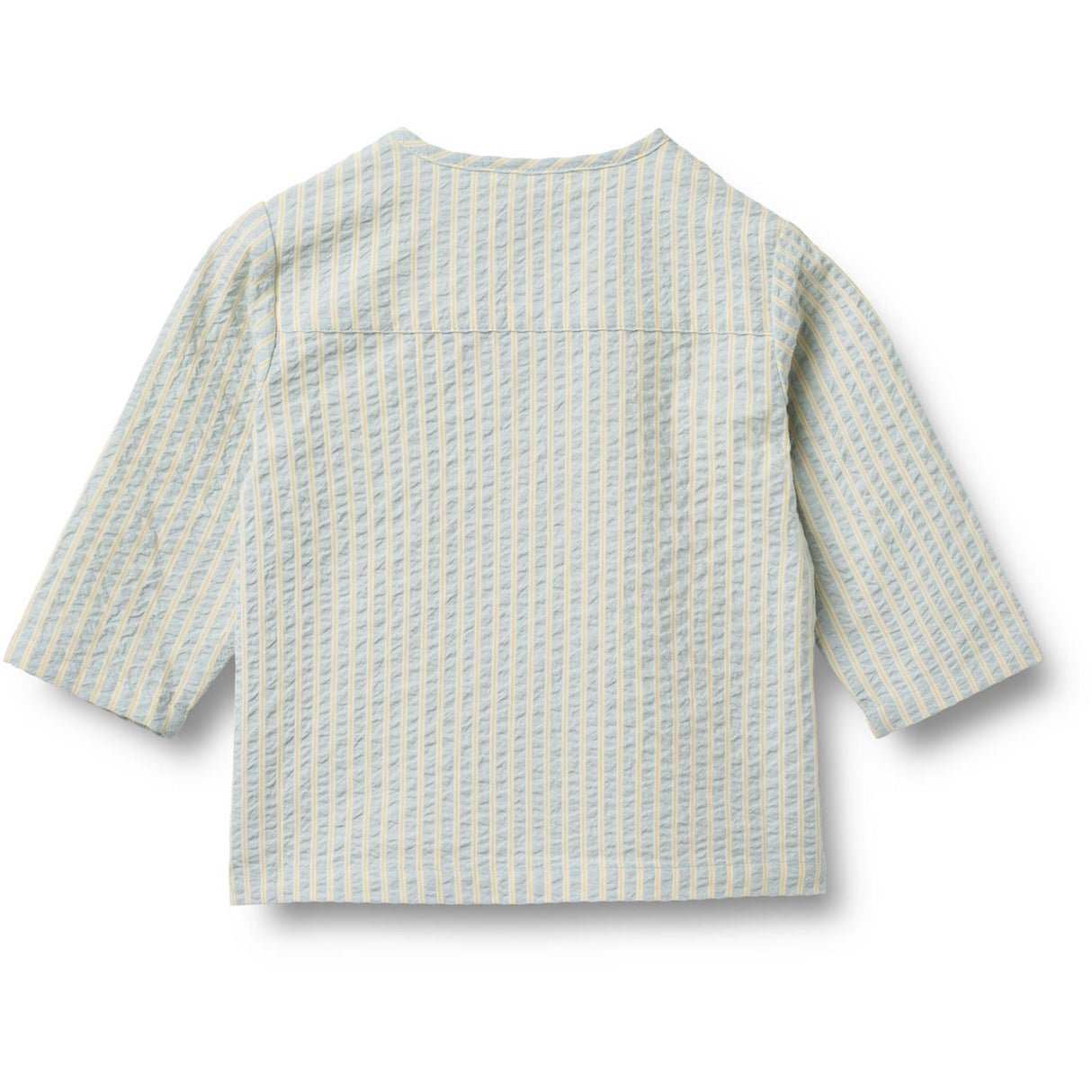 Wheat Summer Sky Stripe Skjorta Shelby