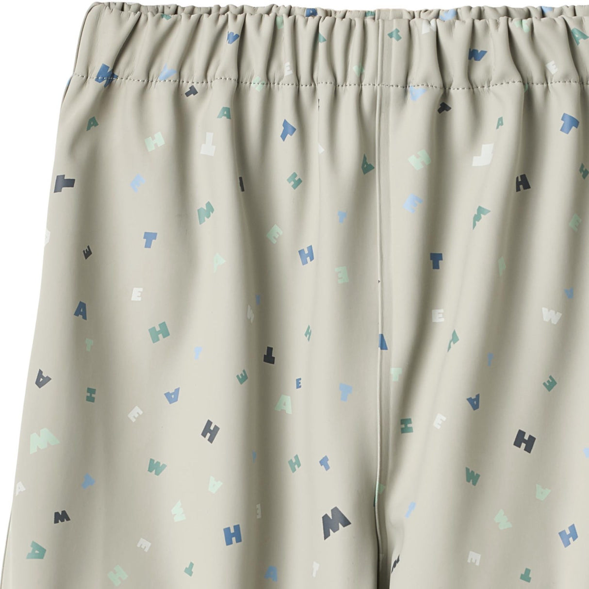 Wheat Light Flint Letters Regnkläder Olo Byxor