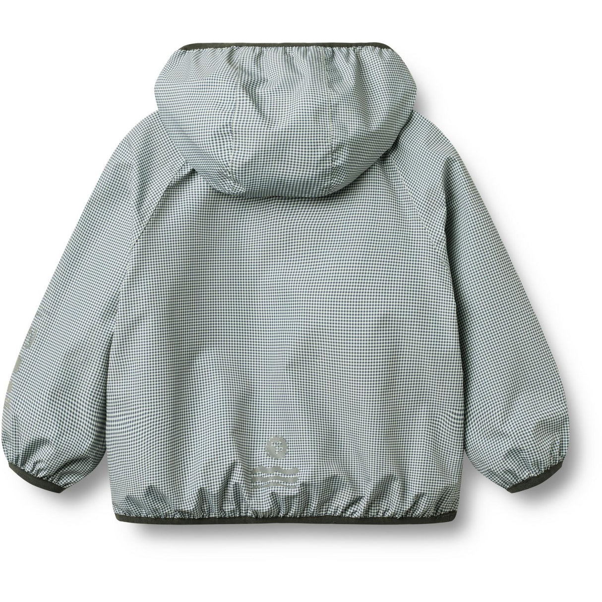 Wheat Blue Check Lightweight Shell Jacka Skyen