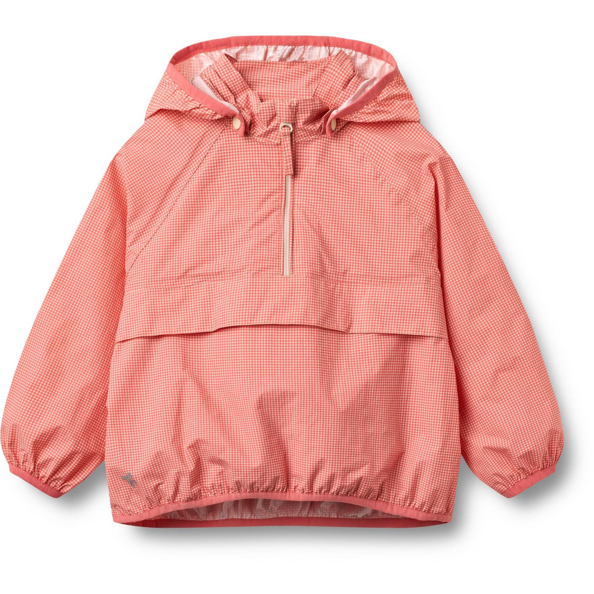 Wheat Red Check Lightweight Shell Jacka Skyen