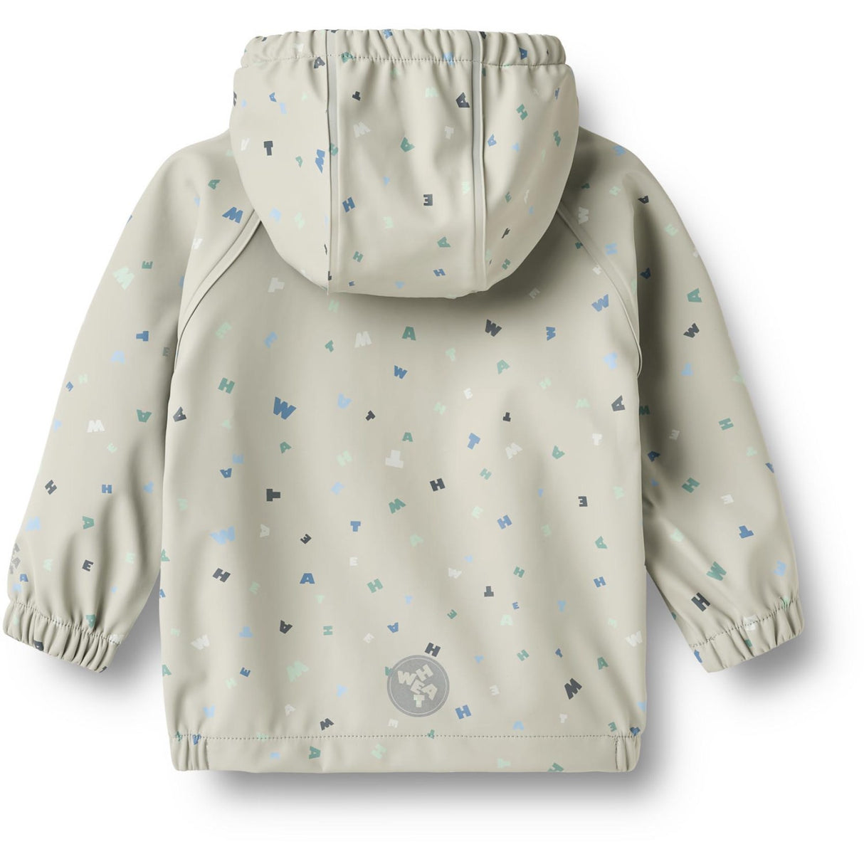 Wheat Light Flint Letters Regnkläder Chardy Jacket