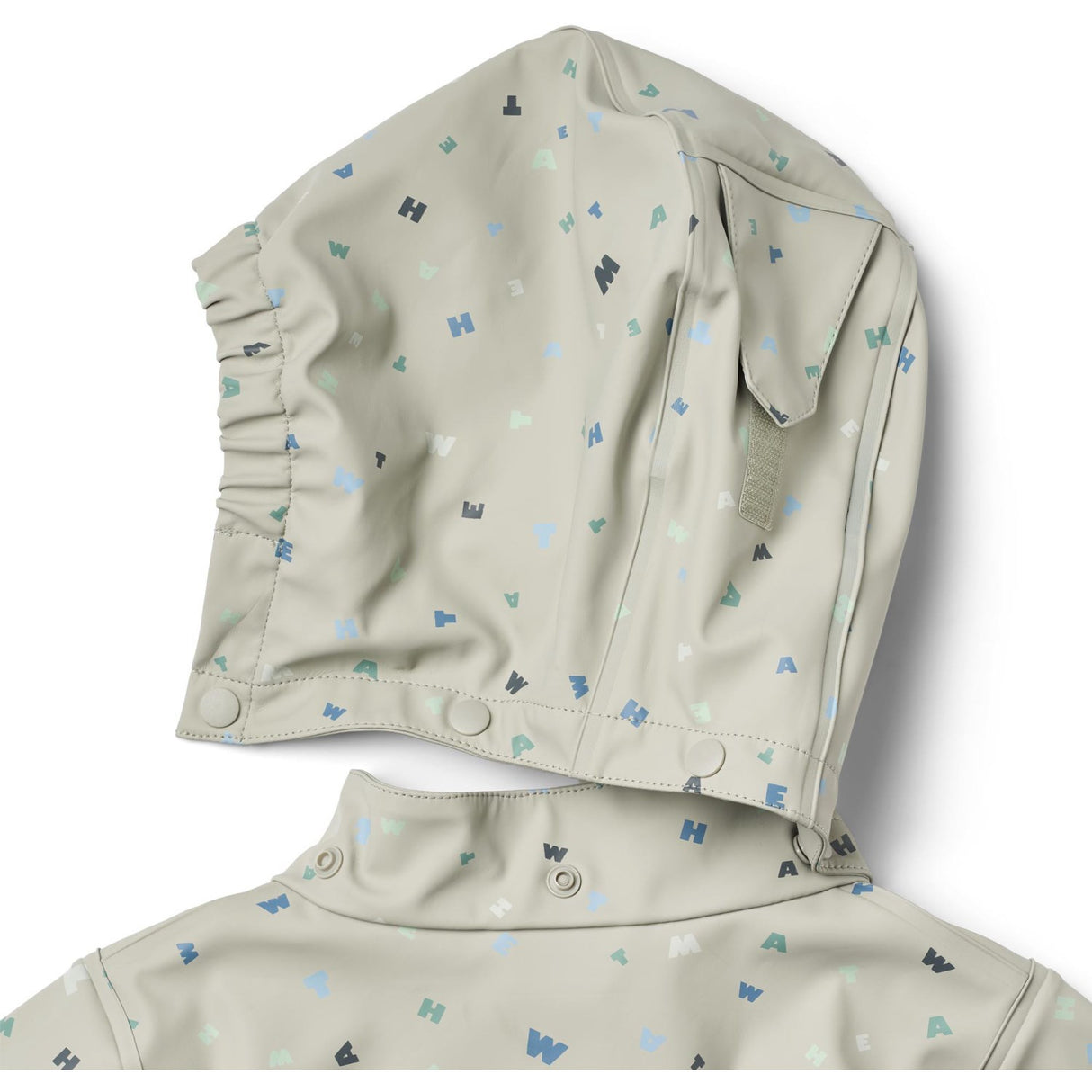 Wheat Light Flint Letters Regnkläder Ollo Jacket