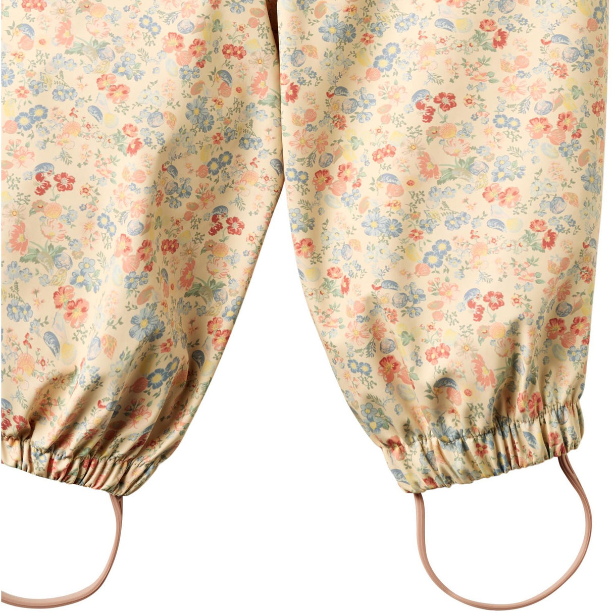 Wheat Flowers And Seashells Regnkläder Charlo Overall