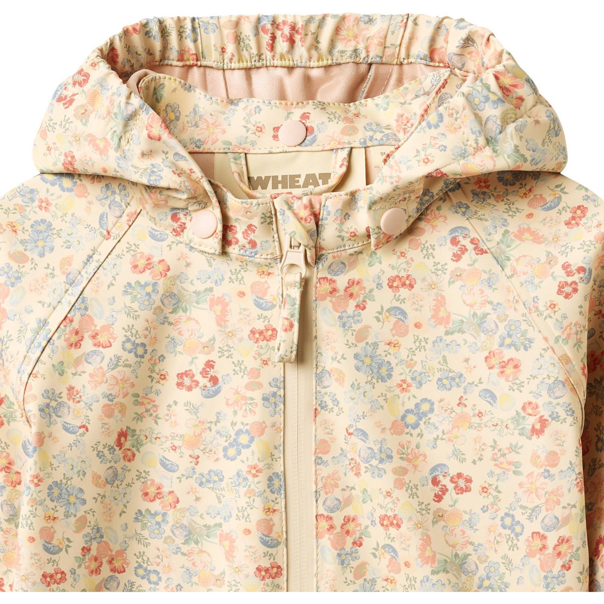 Wheat Flowers And Seashells Regnkläder Chardy Jacket