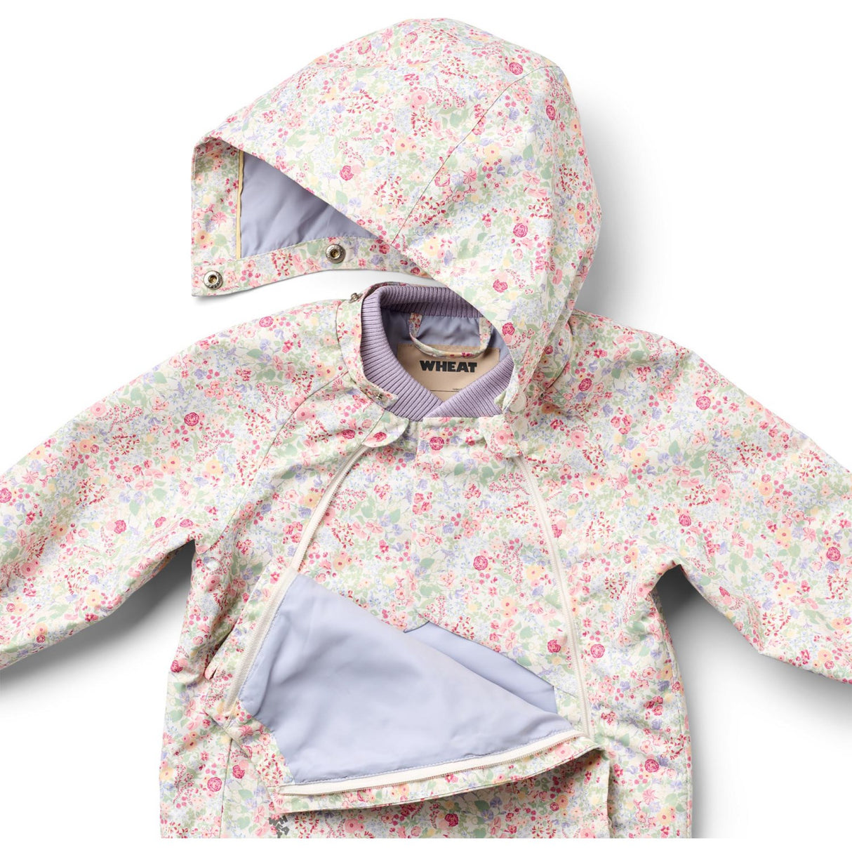 Wheat Cool Sky Flowers Jacka Sveo