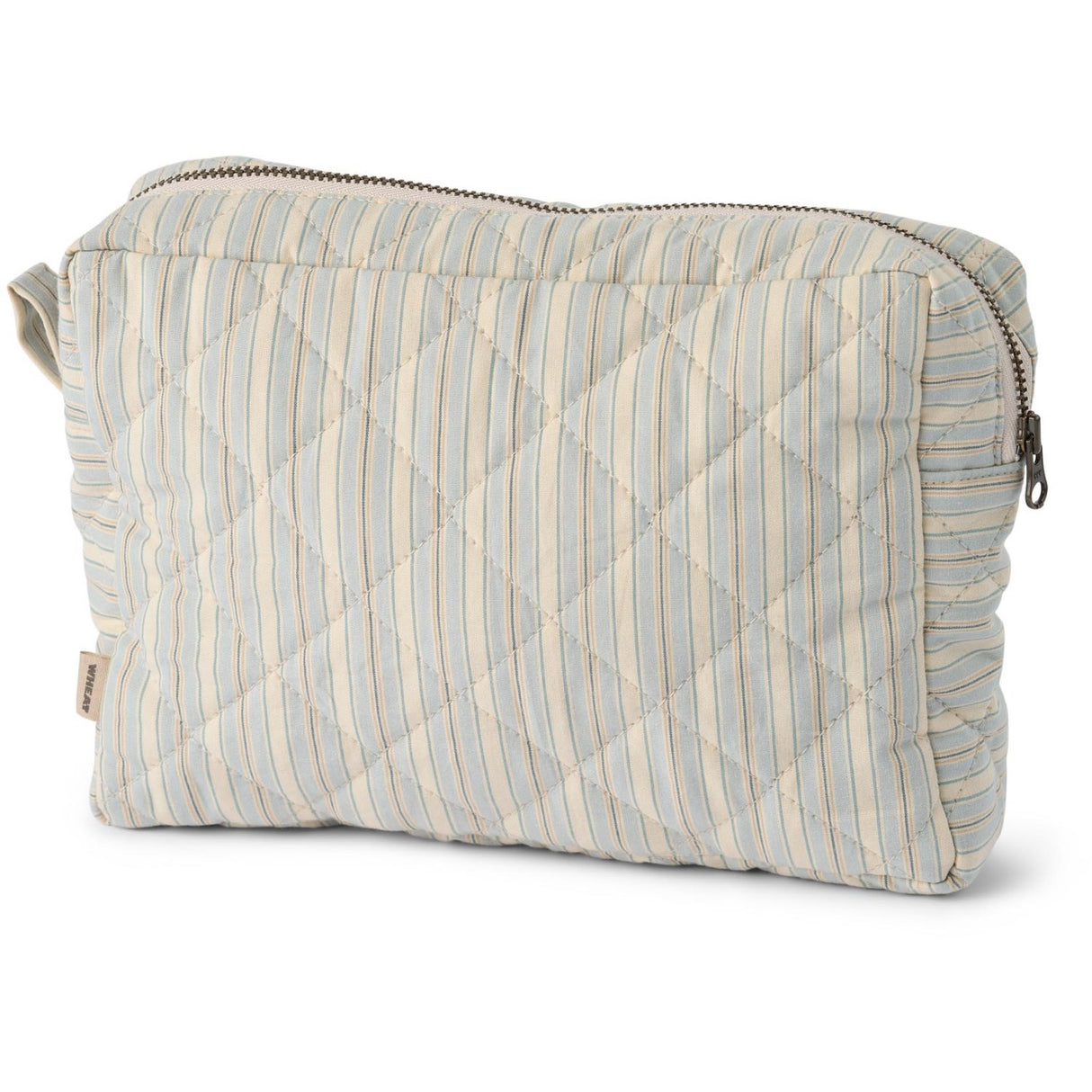 Wheat Blue Ocean Stripe Wash Väska Small Ziggy