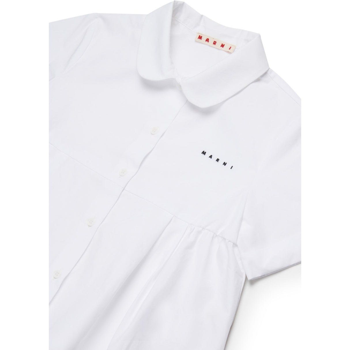 Marni White Pikétröja T-shirt