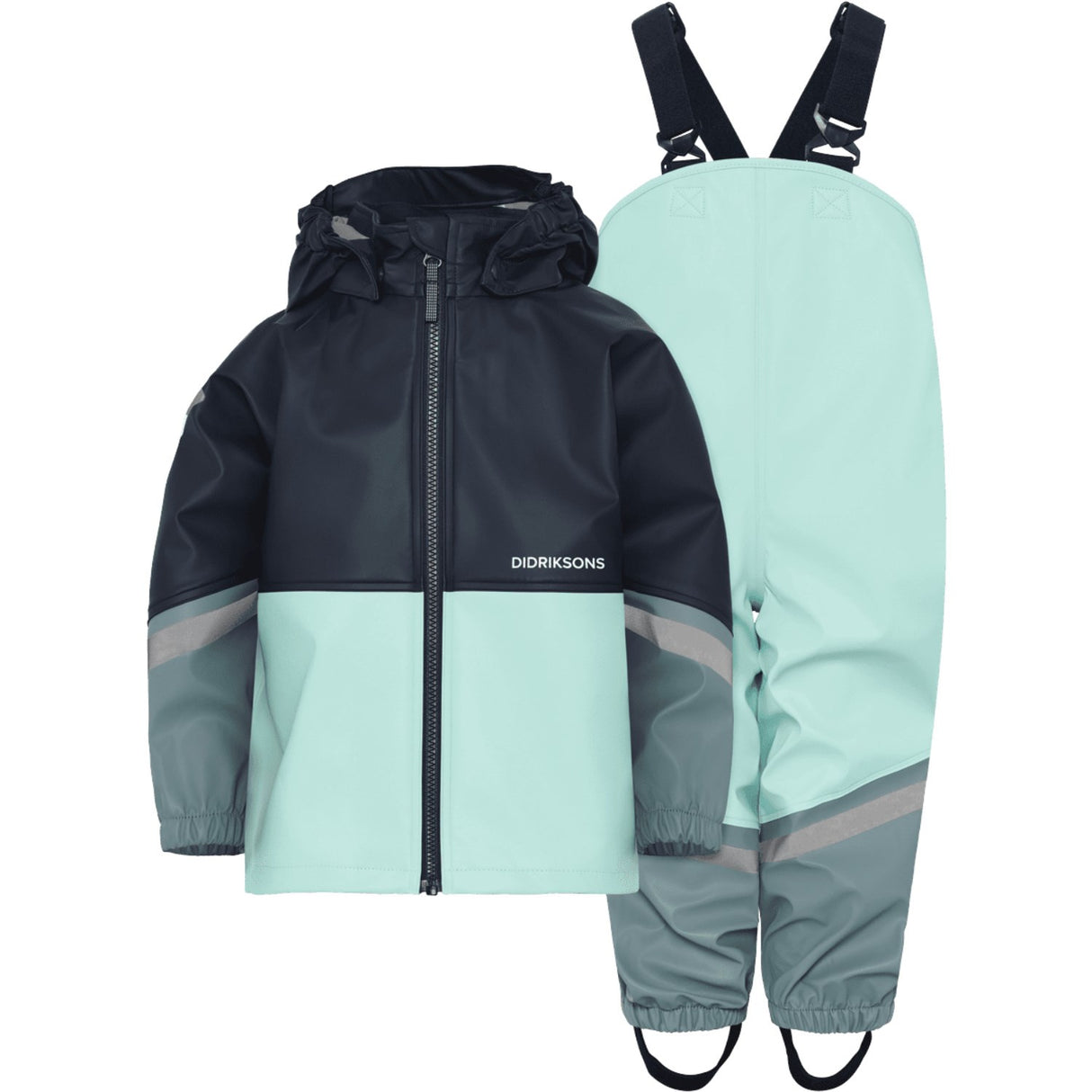 Didriksons Ocean Mint Waterman Kids Sett 12