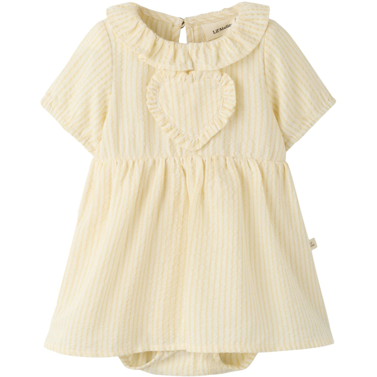 Lil'Atelier Coconut Milk Sahara Sun Nbffolly Ss Body Klänning Lil