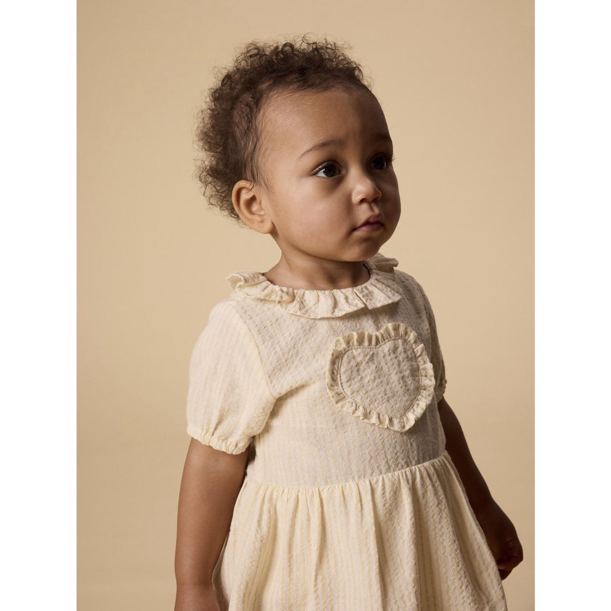 Lil'Atelier Coconut Milk Sahara Sun Nbffolly Ss Body Klänning Lil