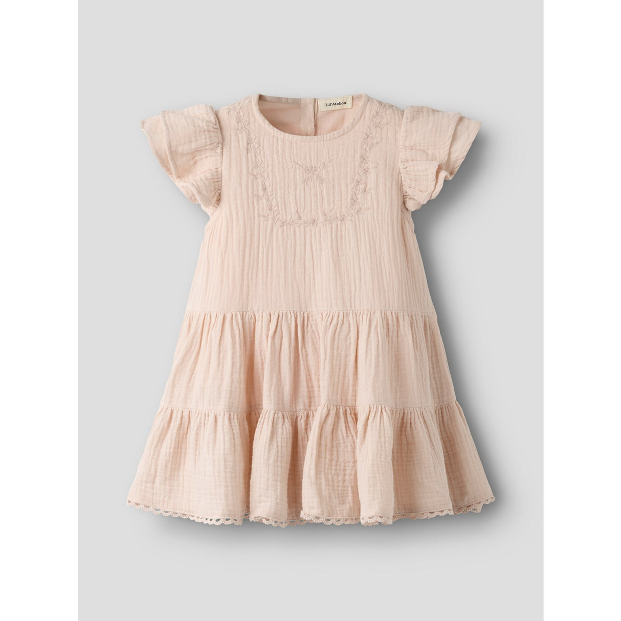 Lil'Atelier Peach Whip Nmffulina Ss Loose Klänning Lil