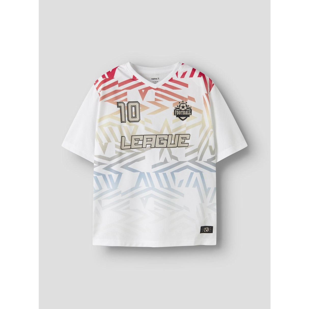 Name It Bright White Nkmhifot Ss Nreg Topp