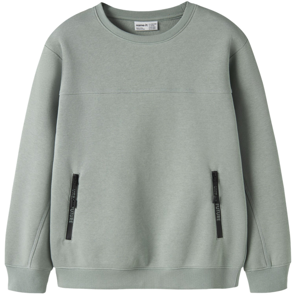 Name It Green Milieu Nkmleo Ls Nreg Sweat Bru
