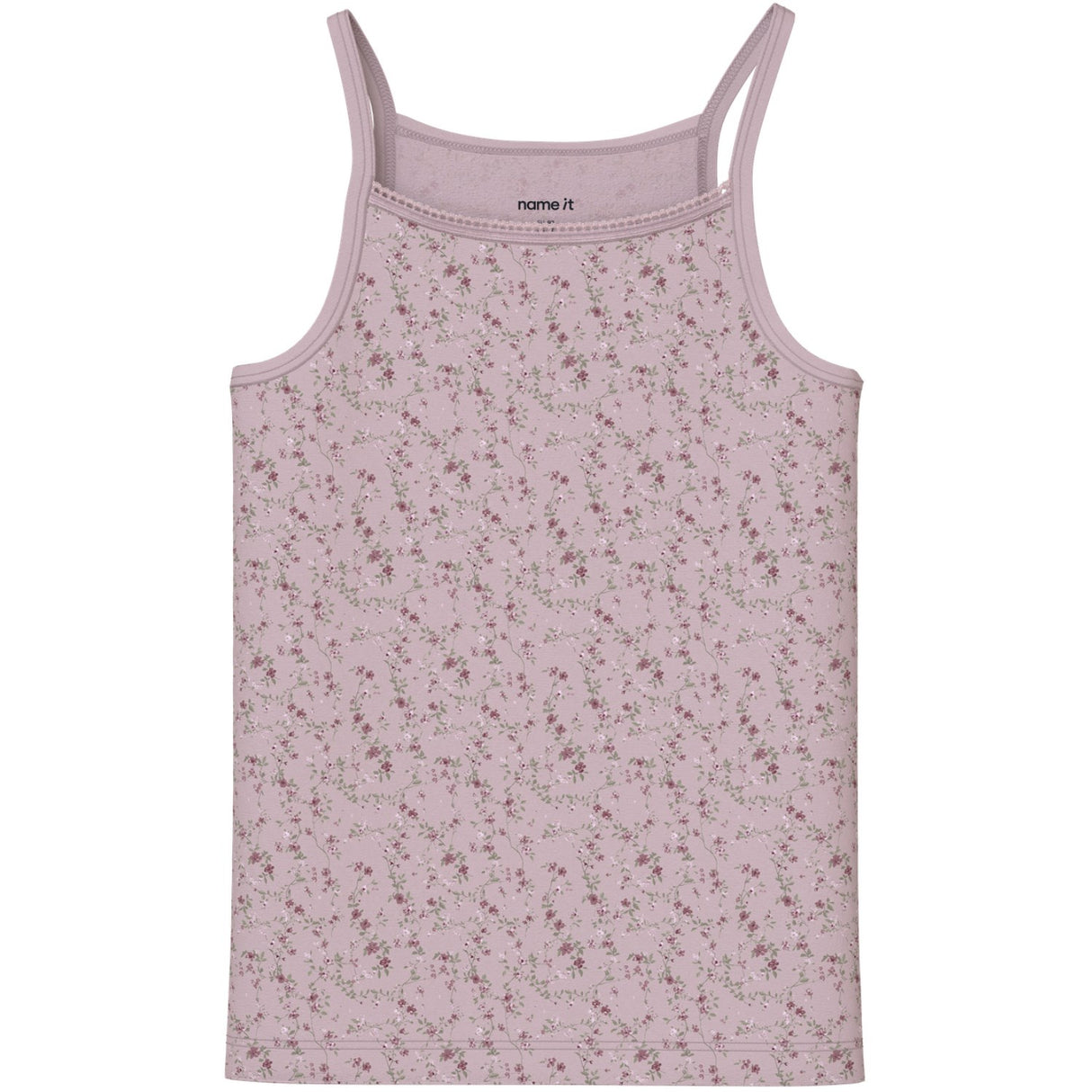 Name It Violet Ice Nkfstrap Topp 2P Violetflower Noos