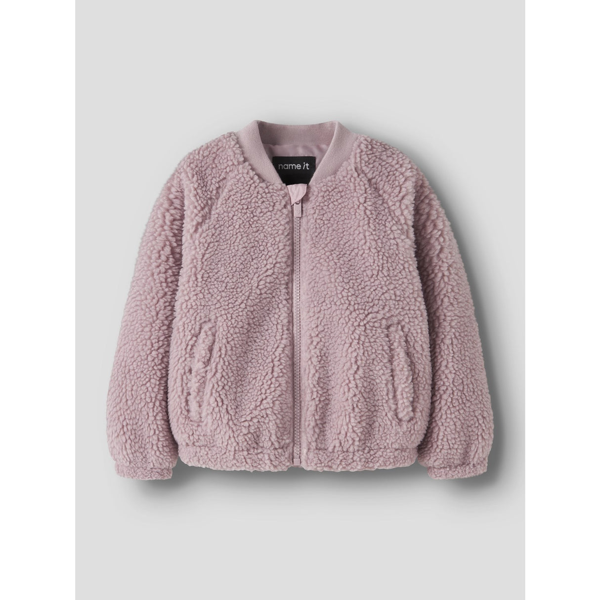 Name It Violet Ice Nmfmiffy Sherpa Jacka