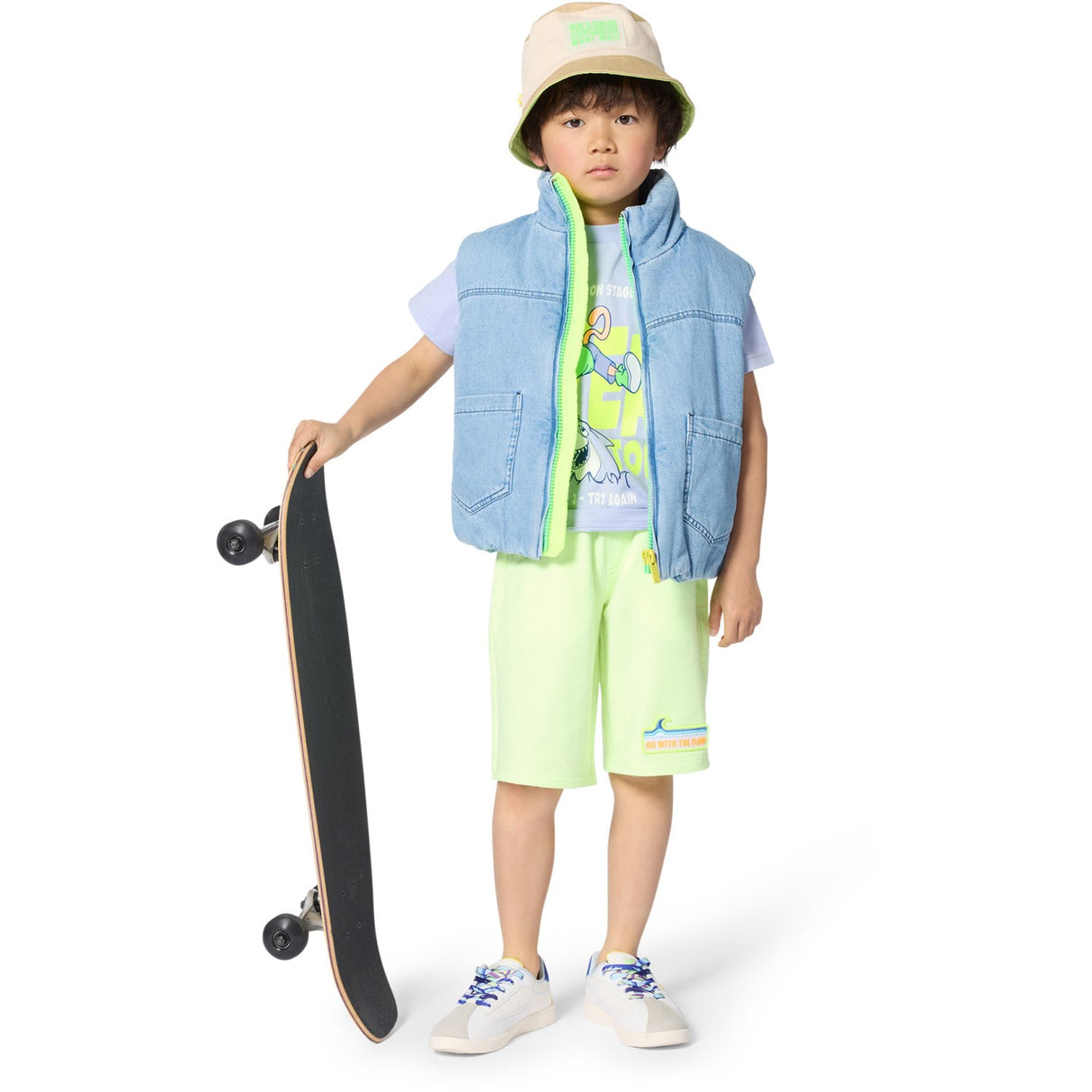 Billieblush Double Stone+Bleach Puffer Väst