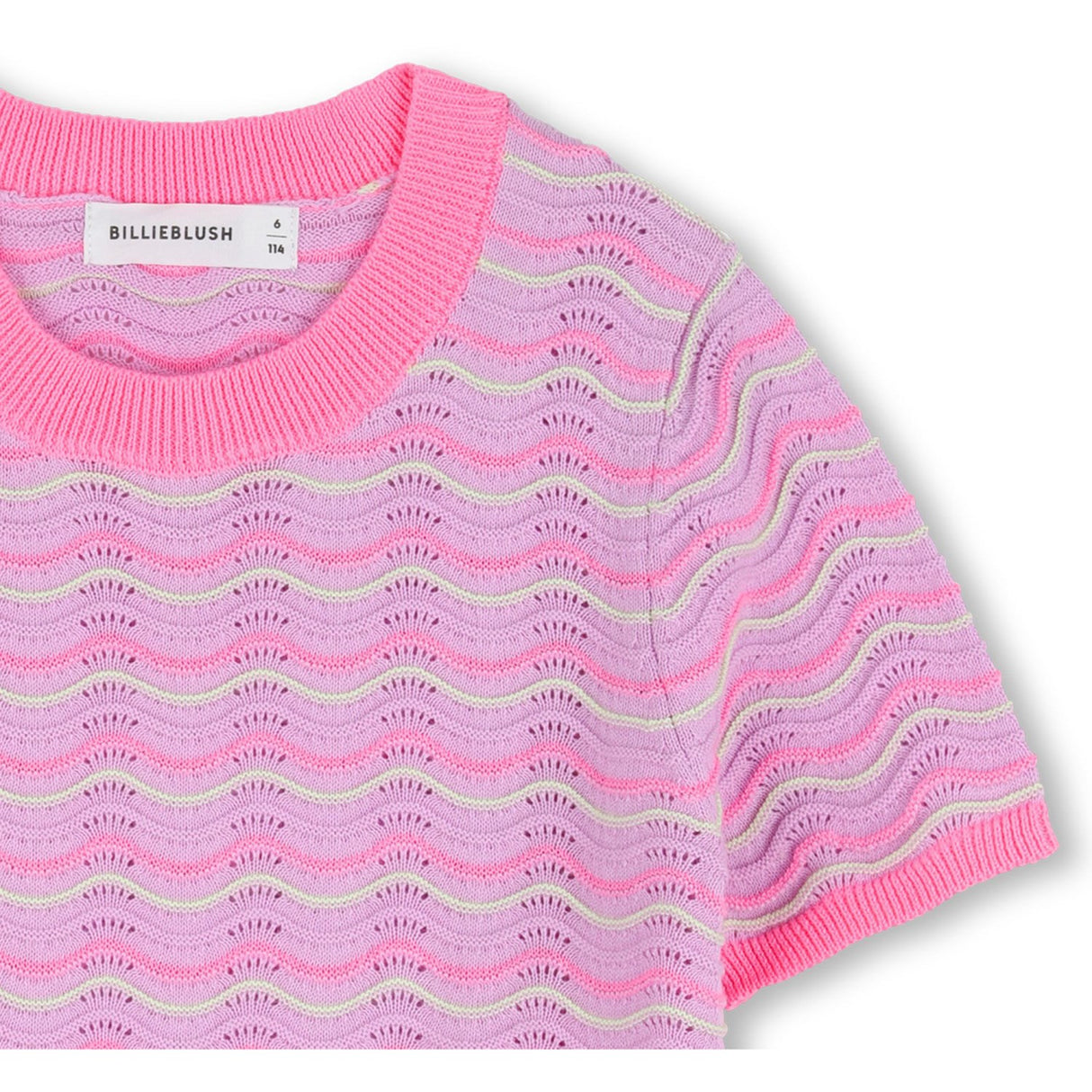 Billieblush Lilac Kort Ärmar Sweater, Jumper