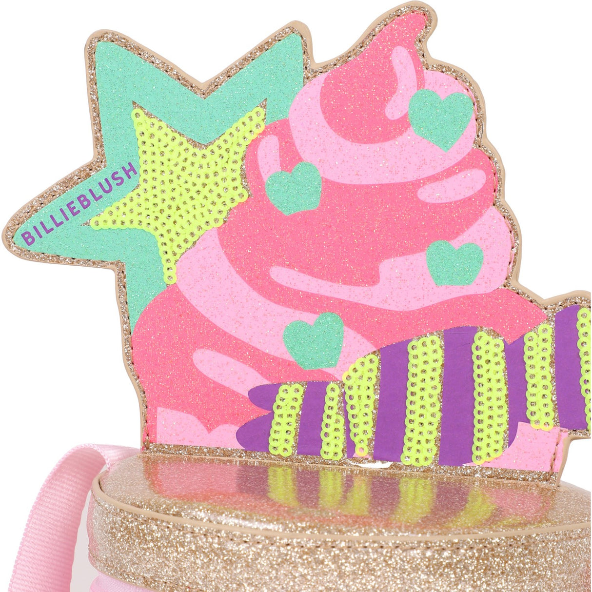 Billieblush Light Gold Handle Väska