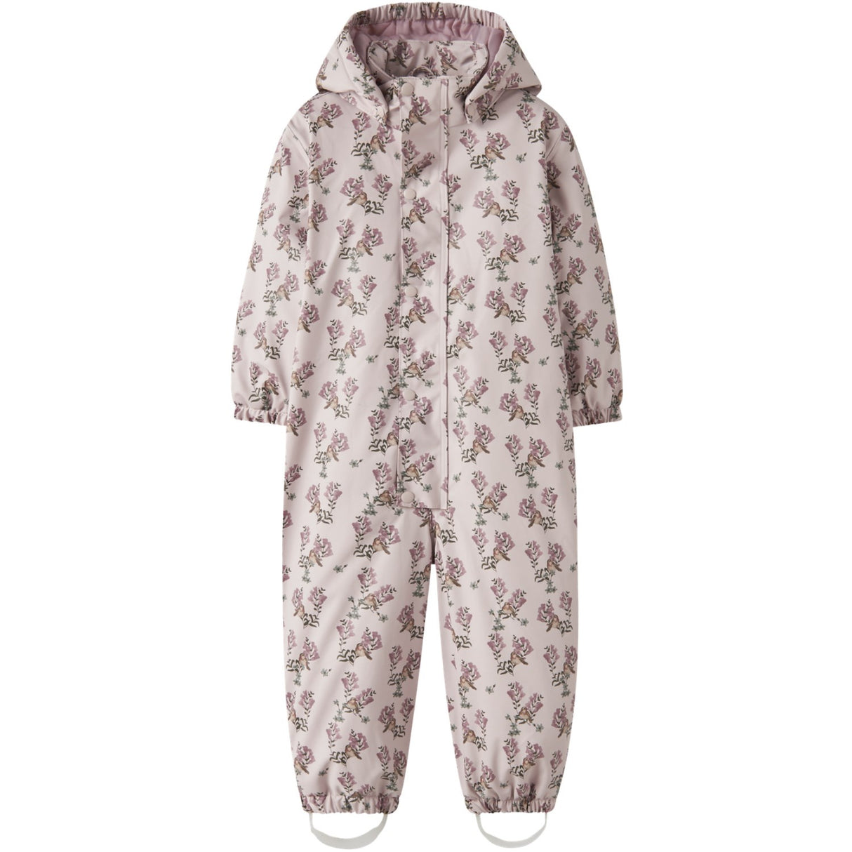 Lil'Atelier Hushed Violet Flowers Nmfladry10 Pad Flygdräkt Aop Fo Lil