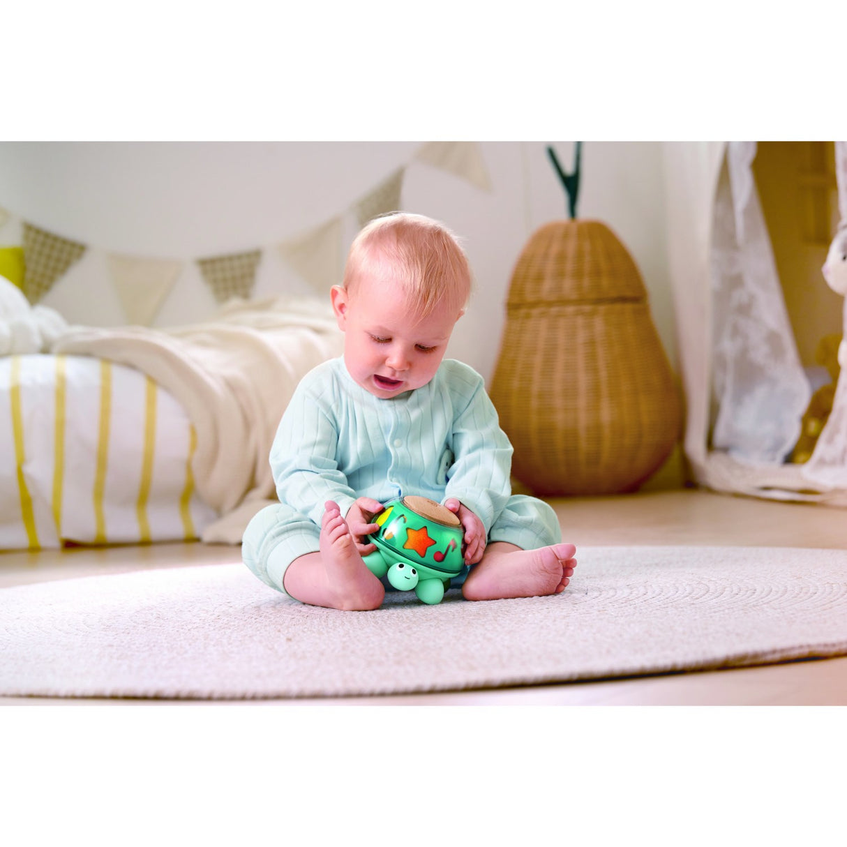Hape Twist & Tune Musikalsk Sköldpadda