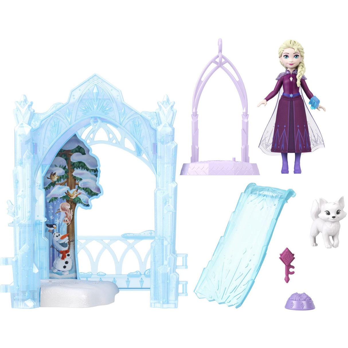 Disney Frozen Elsas Iskolde Gemmested Sett